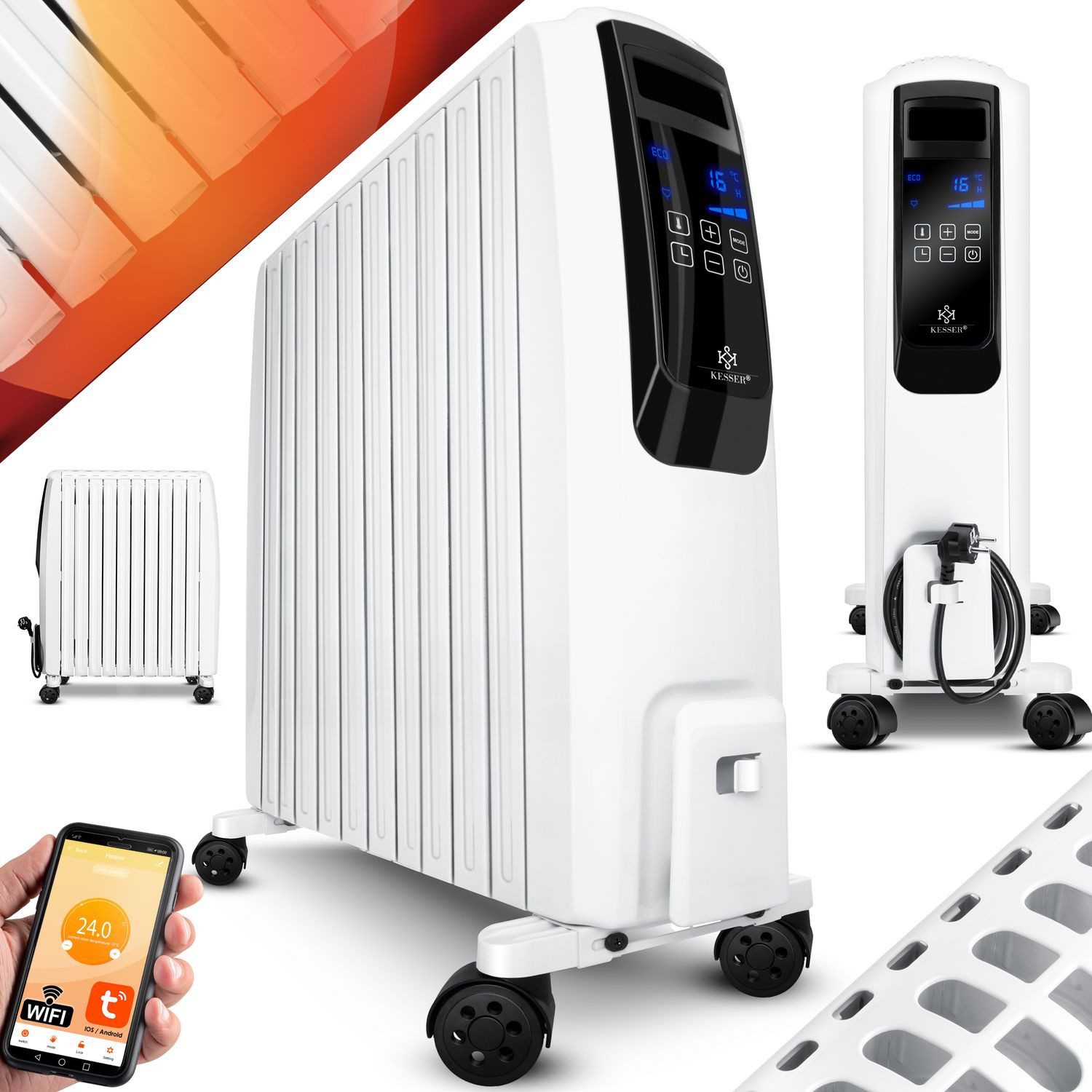 KESSER Ölradiator, 2500 W, Ölradiator mit günstig online kaufen