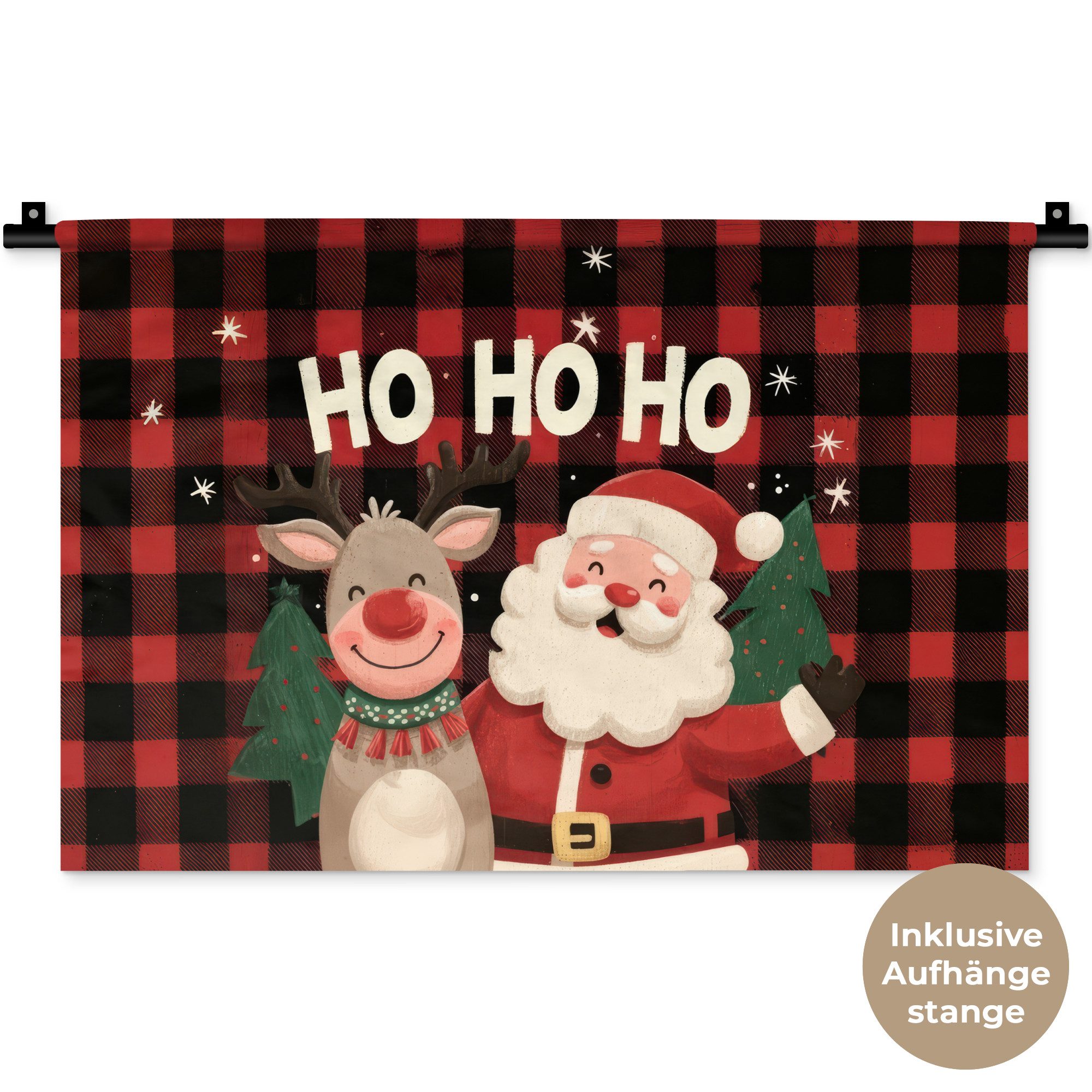 MuchoWow Wandteppich, Rechteckig, Höhe: 3 mm, Wandteppich für Wohnzimmer, Schlafzimmer, 60x40 cm