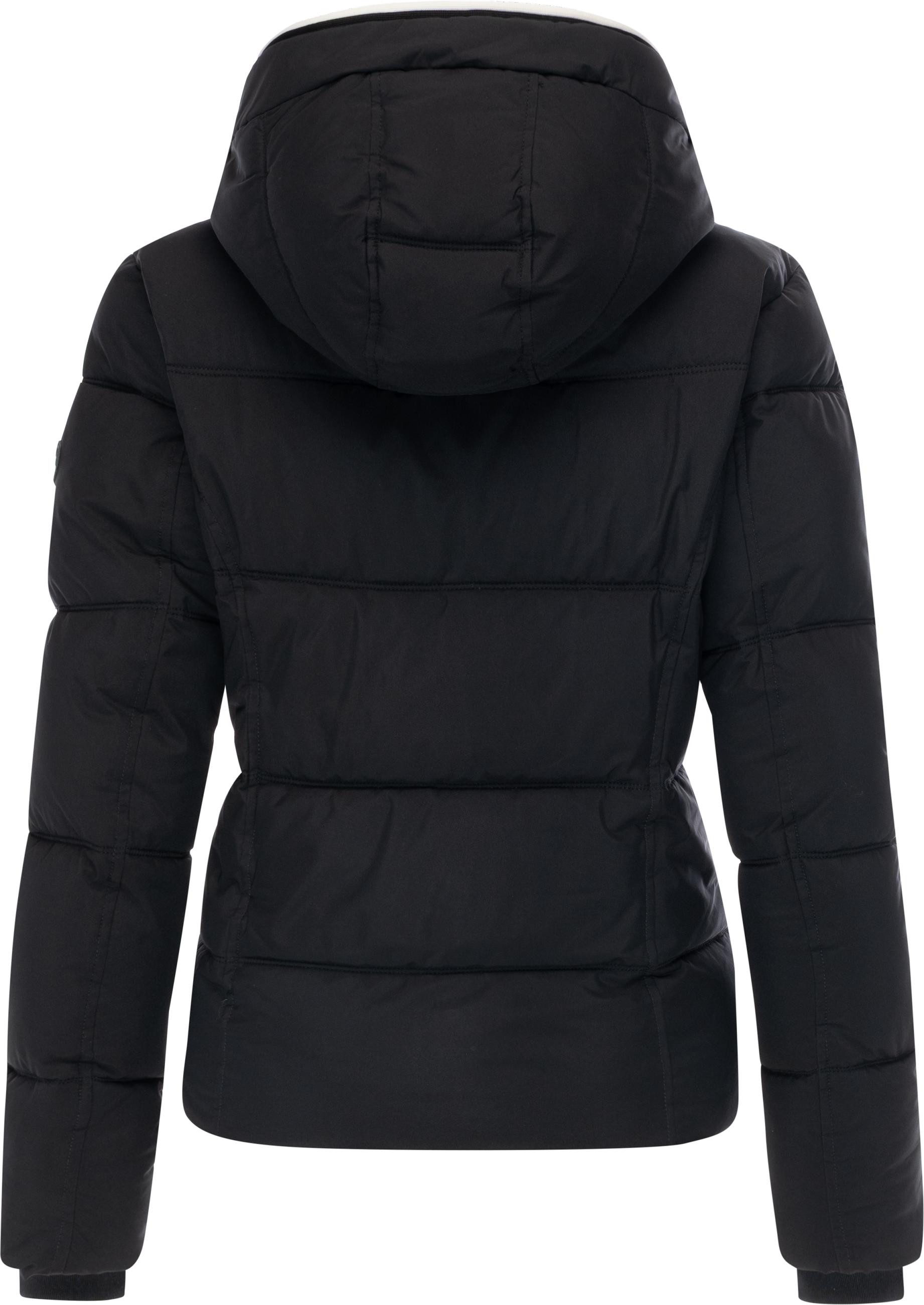 Ragwear Winterjacke Gleama YOUMODO Wasserdichte Damen Steppjacke mit abnehmbarer Kapuze