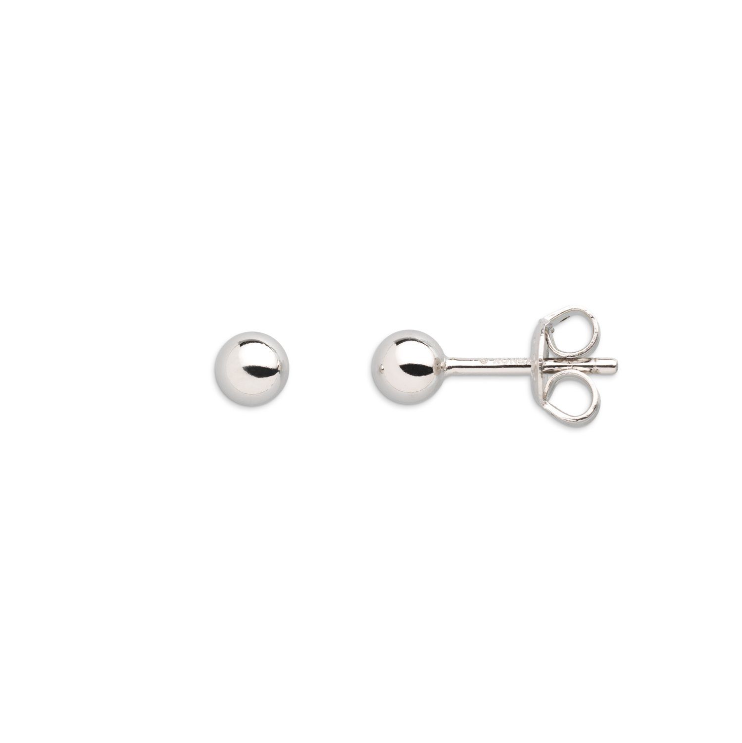 XENOX Paar Ohrstecker XS3509N Ohrringe Ohrstecker Damen Modern Classic Sterling-Silber Ø 4