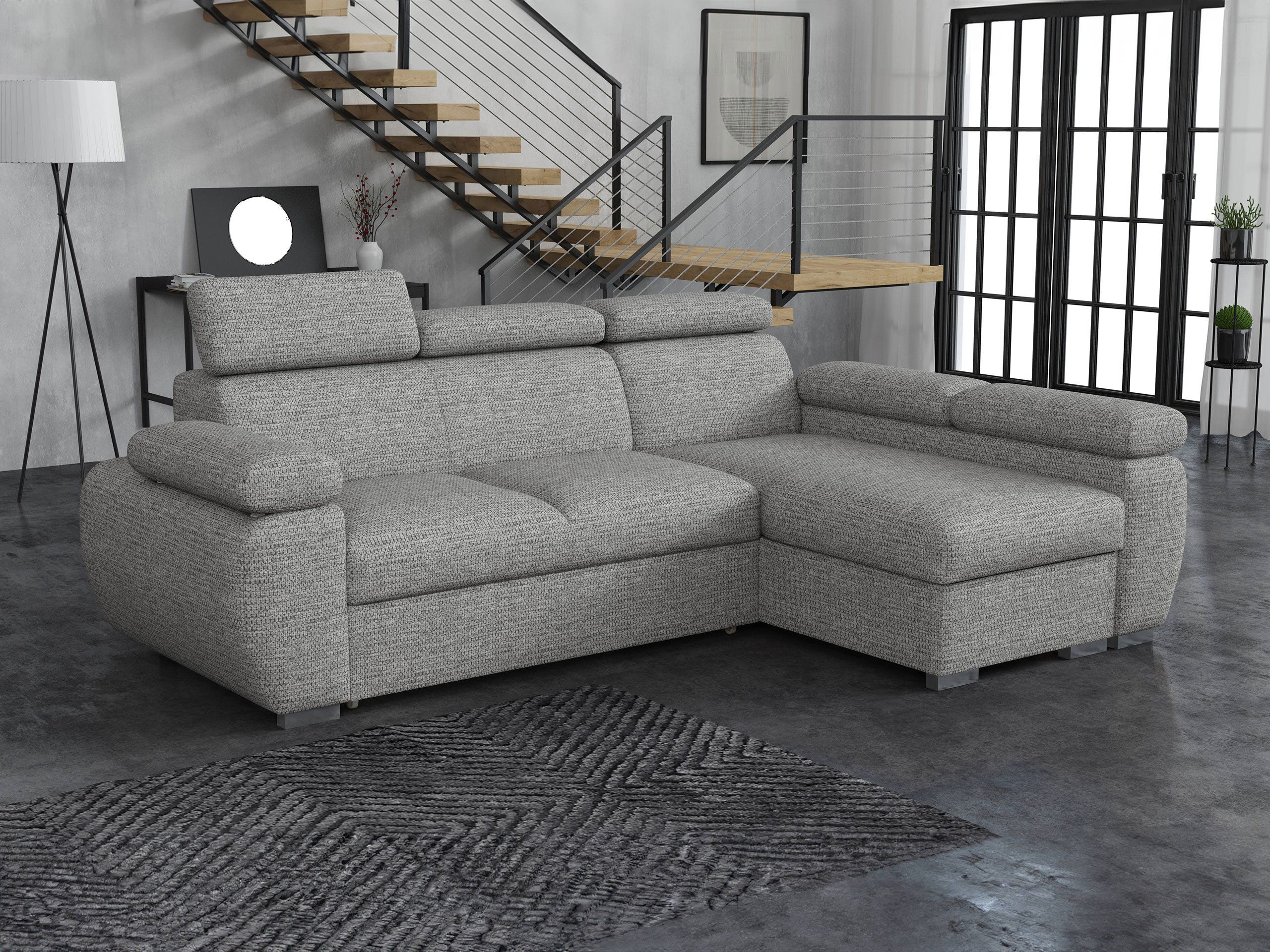 MIRJAN24 Ecksofa Boston Mini, mit Bettkasten günstig online kaufen