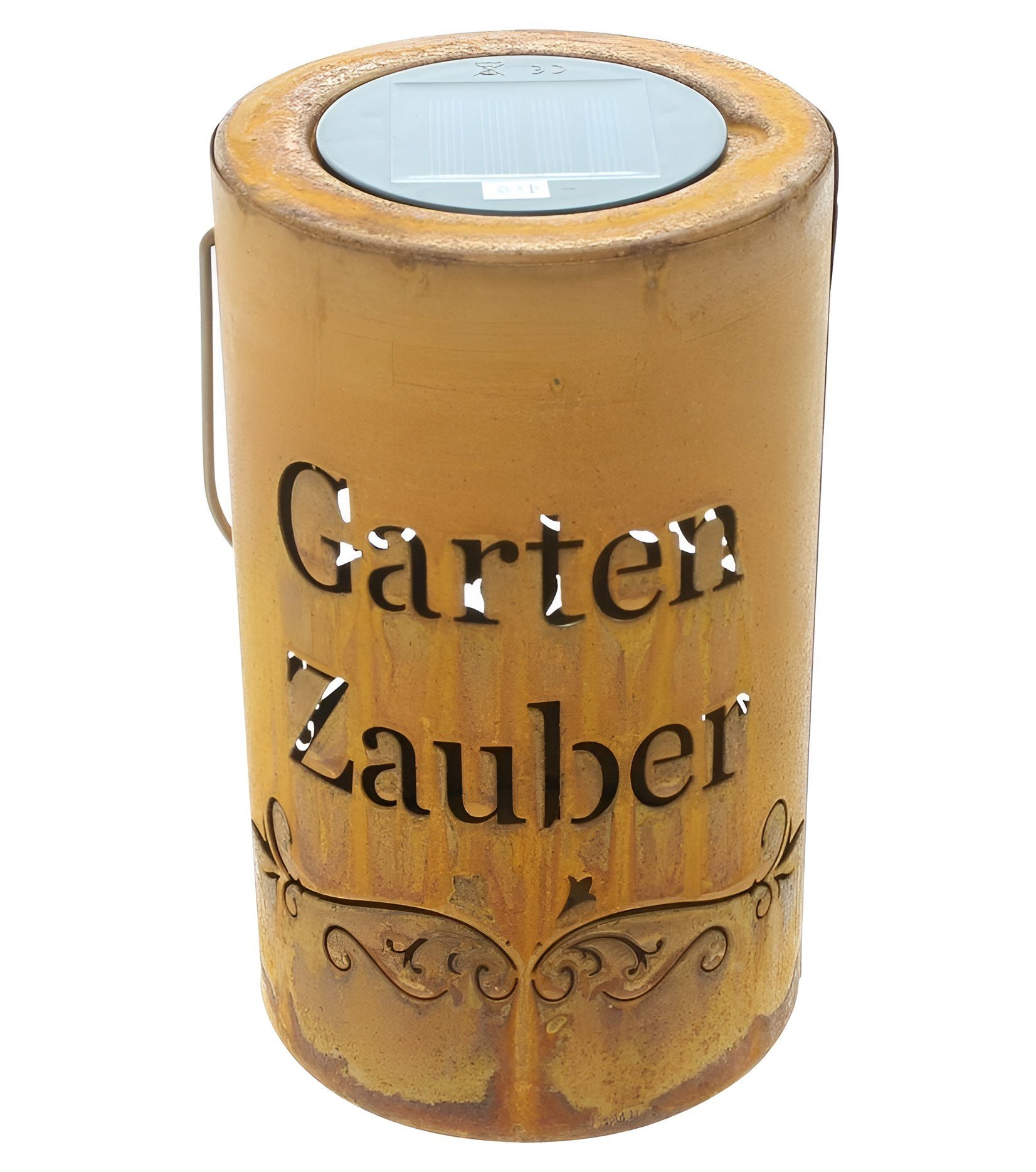 Dekoleidenschaft LED Laterne "Gartenzauber" aus Metall günstig online kaufen