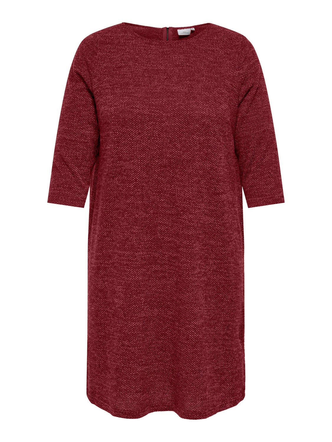 ONLY CARMAKOMA Jerseykleid CARMARTHA 3/4 KNEE günstig online kaufen