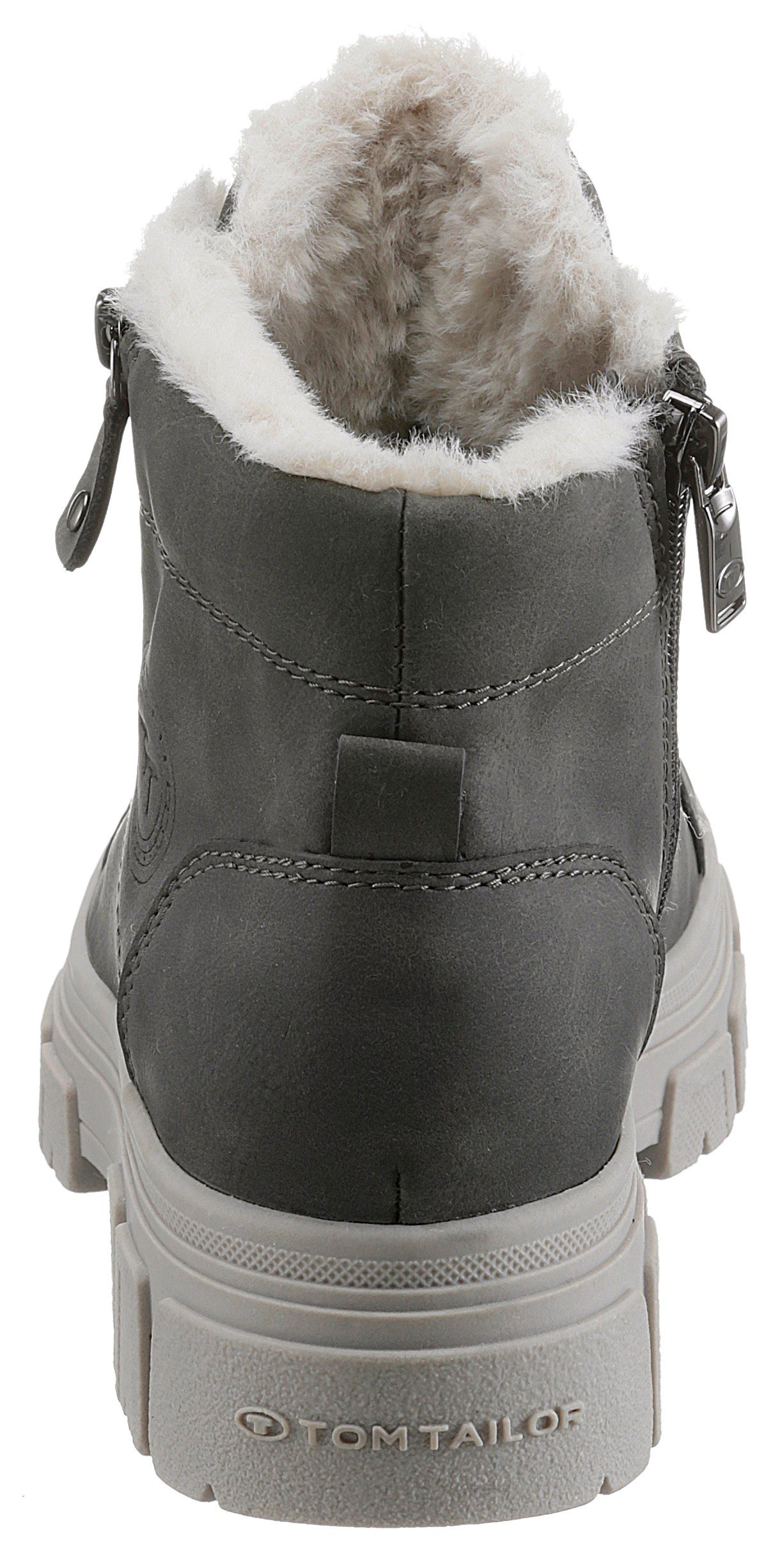 TOM TAILOR Winterboots Plateauboots, Winterboots mit Zierreißverschluss
