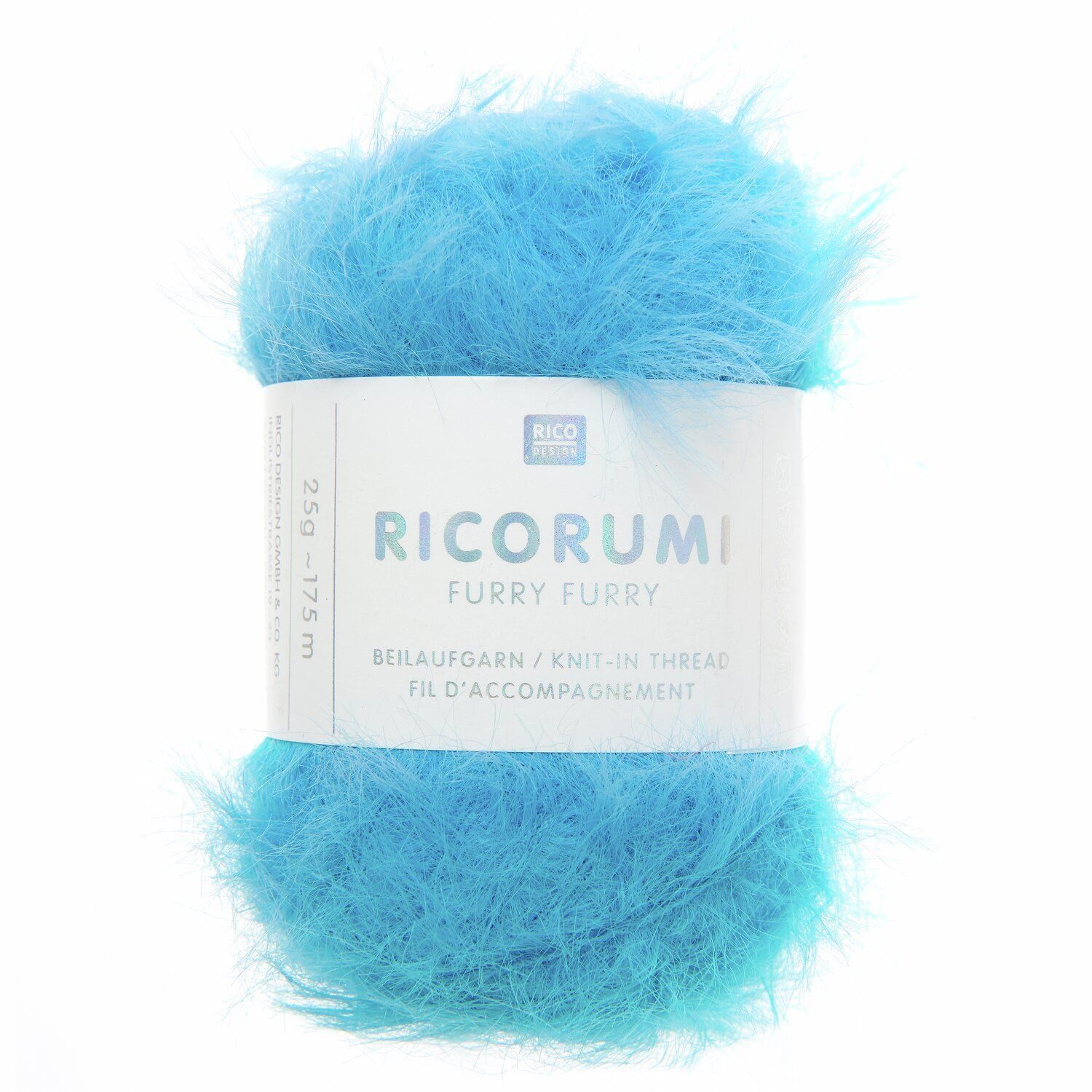 rico Ricorumi Furry Furry Häkelwolle, 175 m