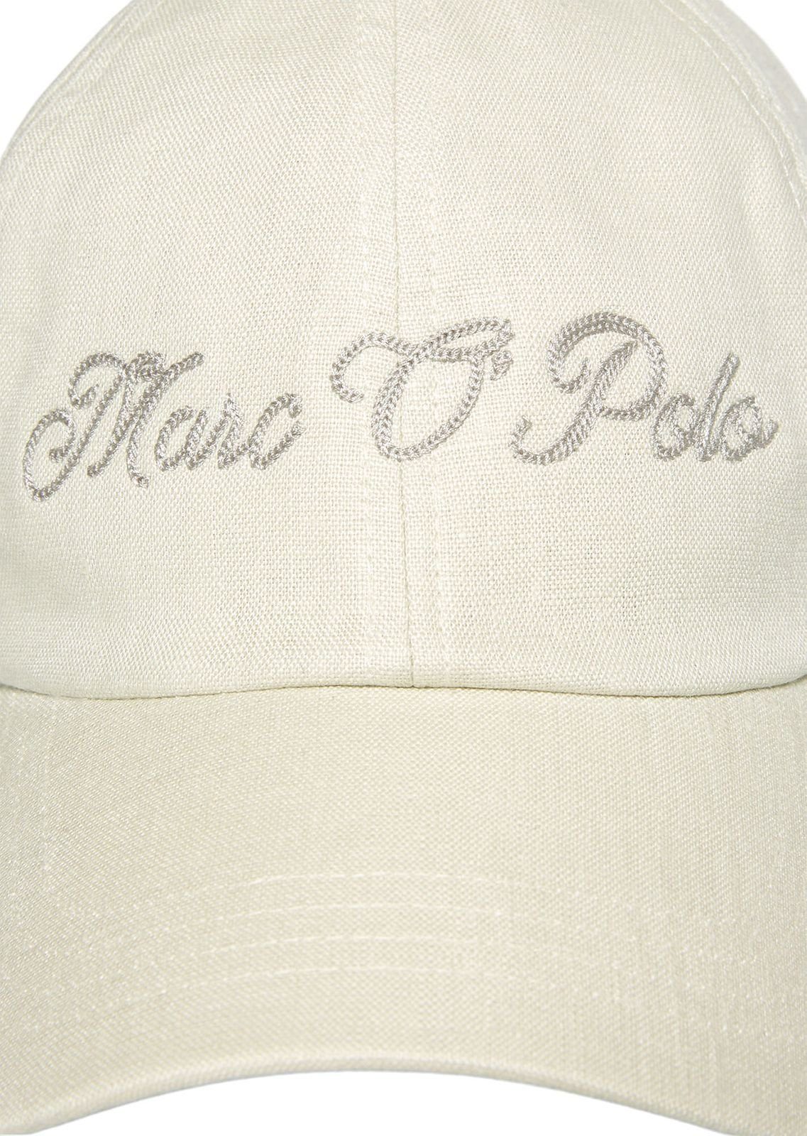 Marc O'Polo Baseball Cap Gray Silk