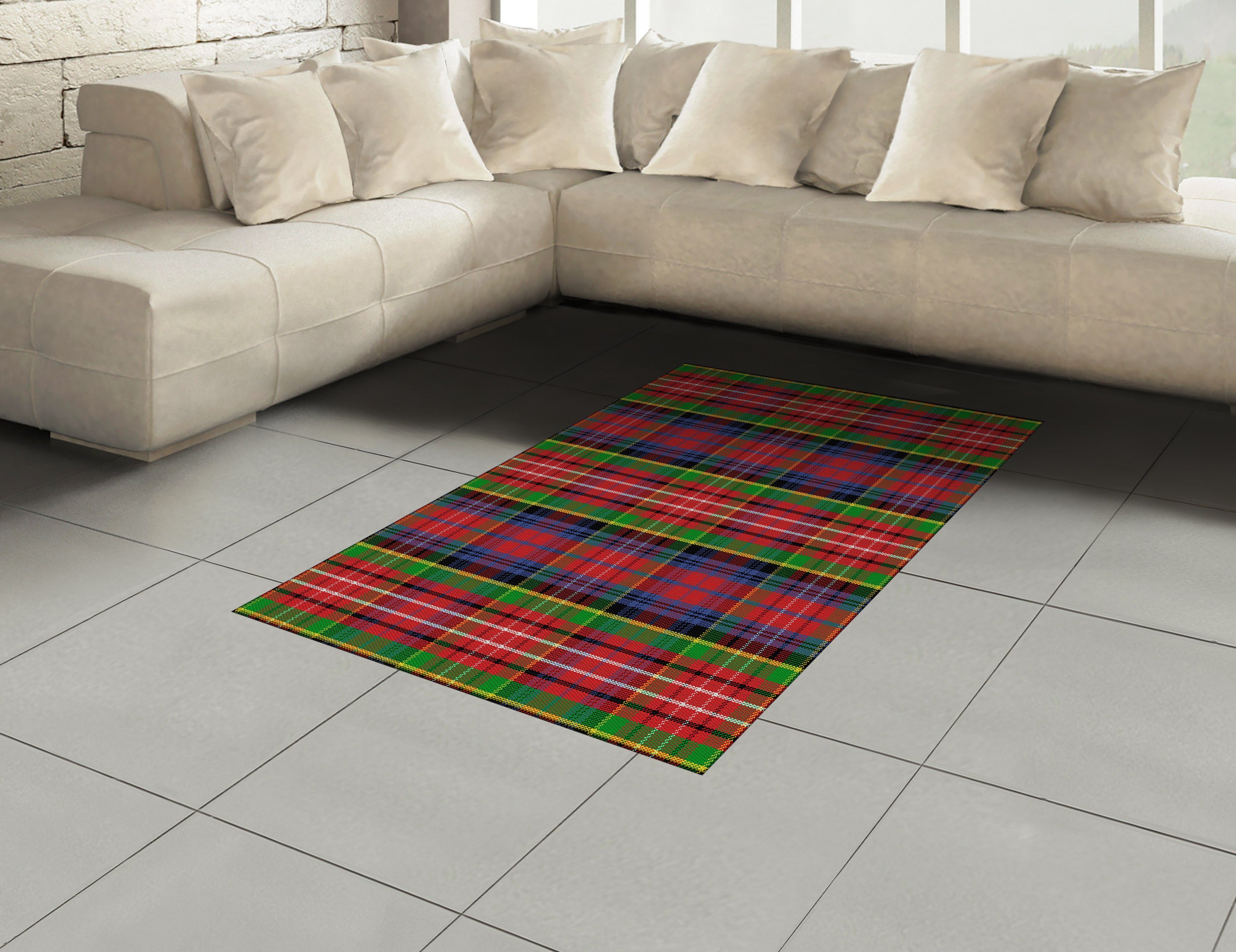 Abakuhaus Teppich Flachgewebe Deko-Teppiche für das Wohn-,Schlaf-, und Esse günstig online kaufen