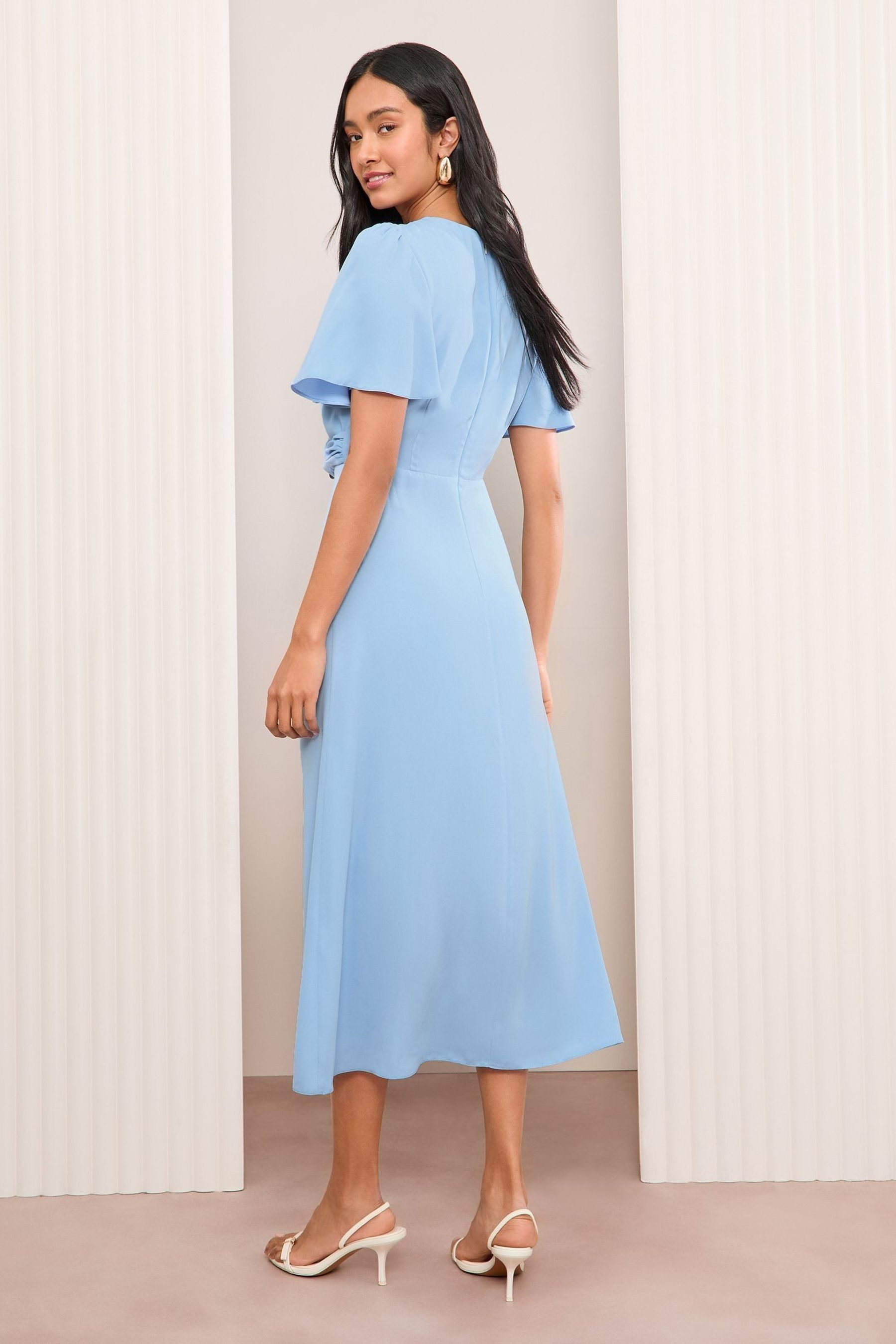 Friends Like These Wickelkleid Friends Like These Kleid mit Wickelausschnit günstig online kaufen