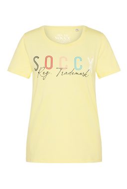 SOCCX Rundhalsshirt mit Baumwolle