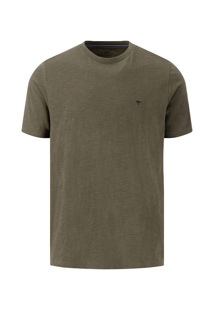 FYNCH-HATTON T-Shirt mit Rundhals und Logo-Stickerei günstig online kaufen