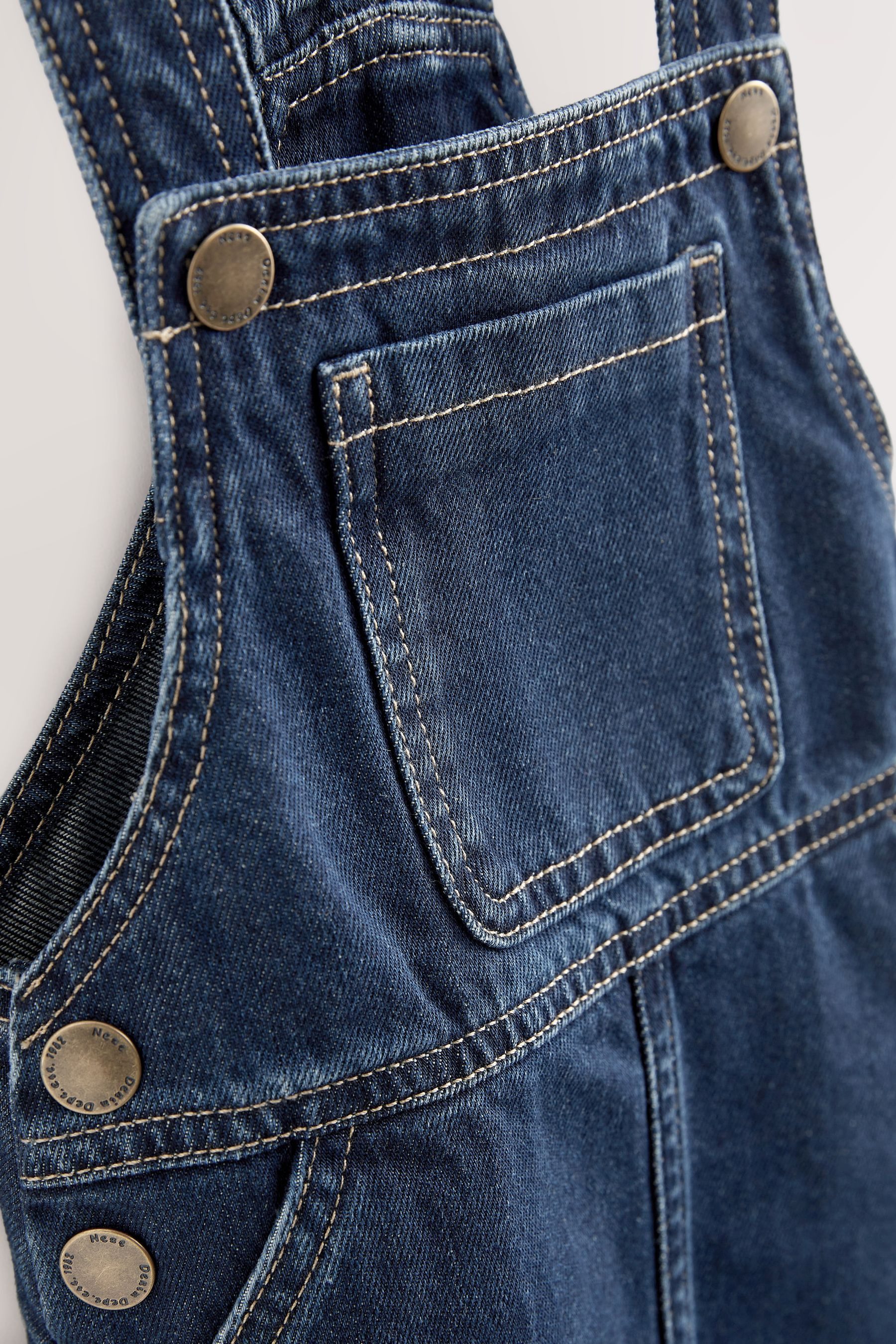 Next Latzkleid Trägerkleid aus Denim (1-tlg) – Bild 3 von 5