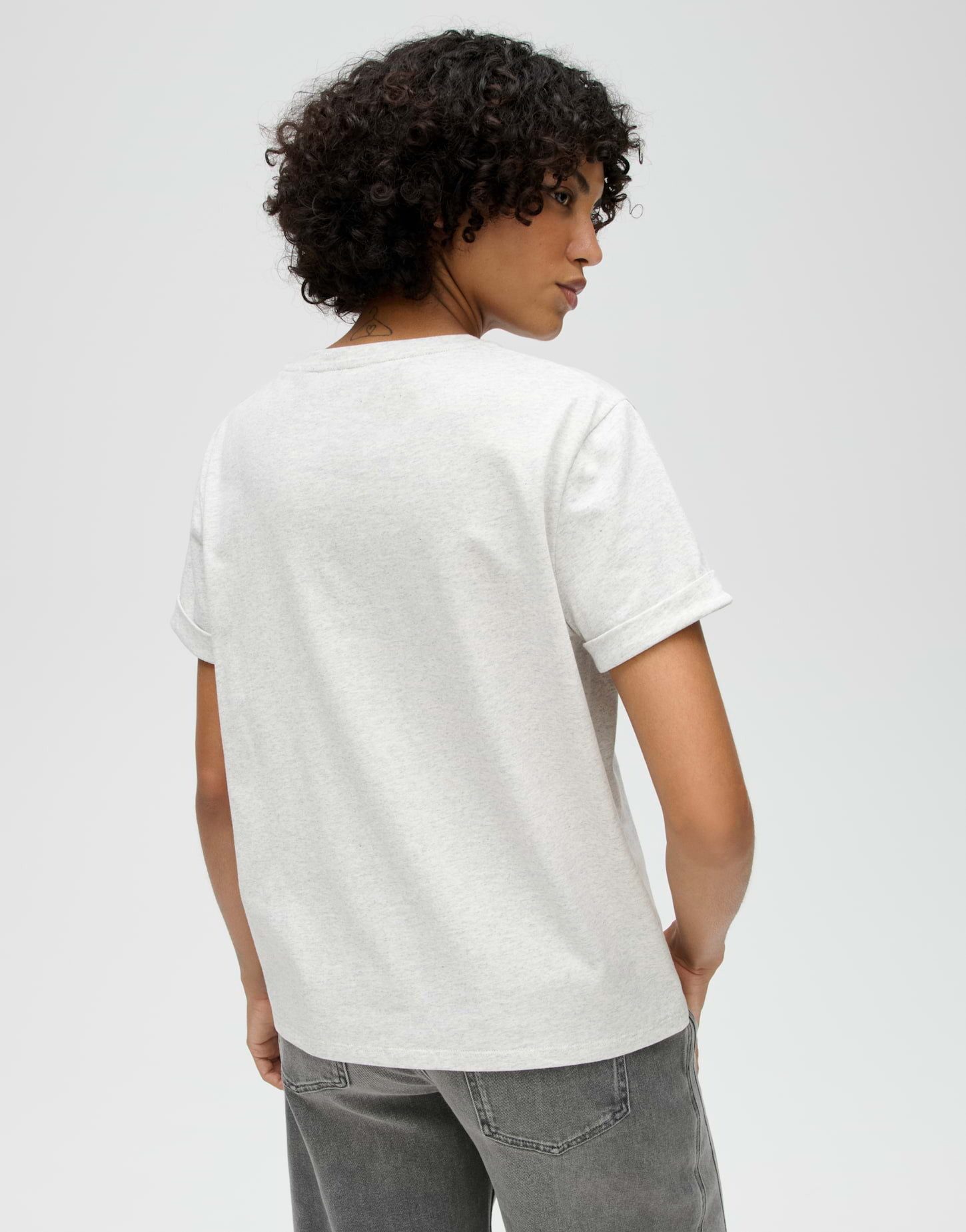 OPUS T-Shirt SERZ Regular T-Shirt aus Baumwolle – Bild 3 von 5