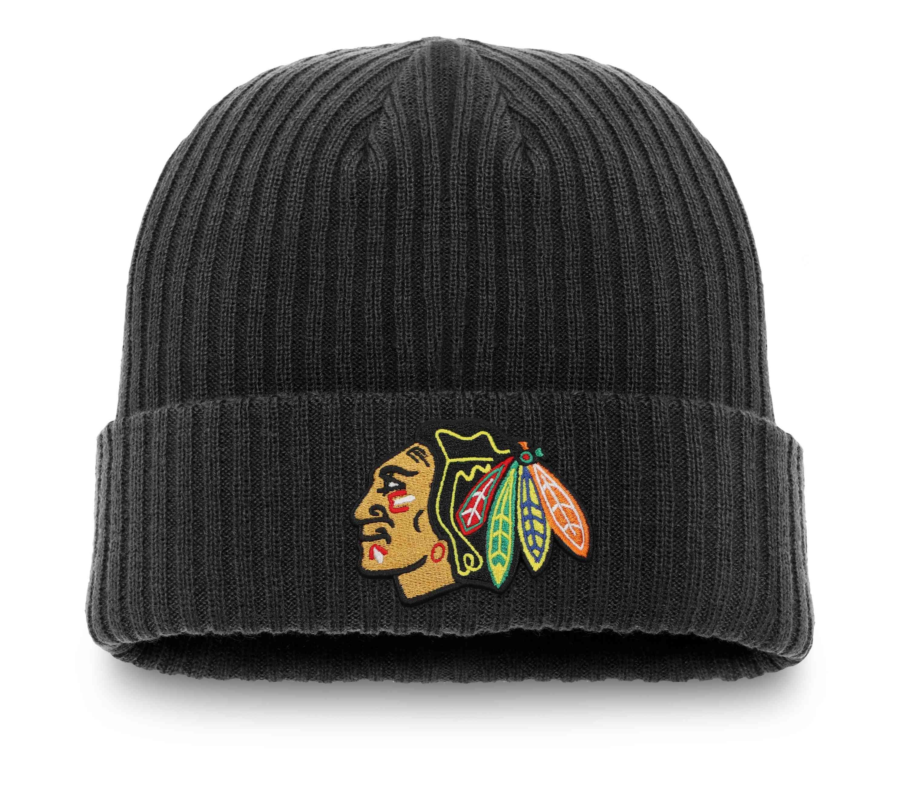 Fanatics Beanie Blackhawks NHL Core Knit Cuffed Chicago