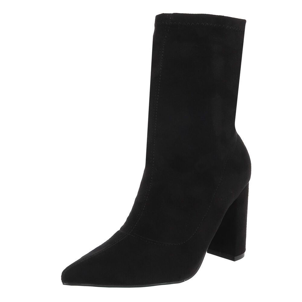 Ital-Design Eleganter Blockabsatz-Stiefel für Damen – Alltags-Style High-He günstig online kaufen