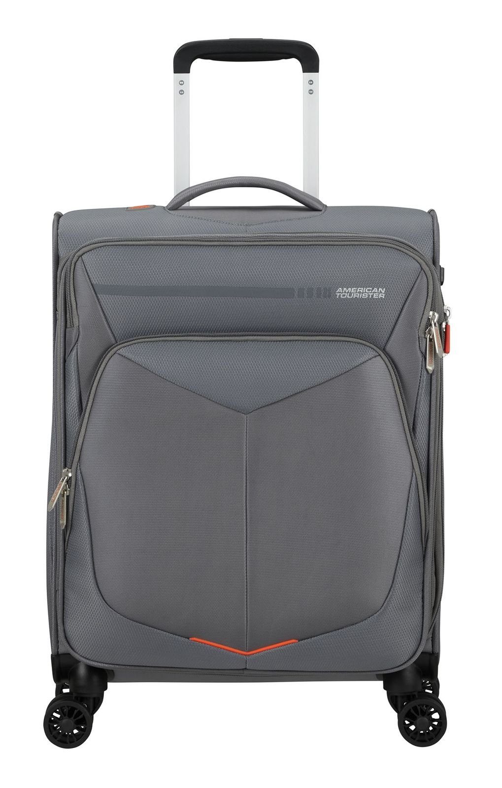 4 Rollen Titanium Tourister® American Summerfunk, Grey Weichgepäck-Trolley