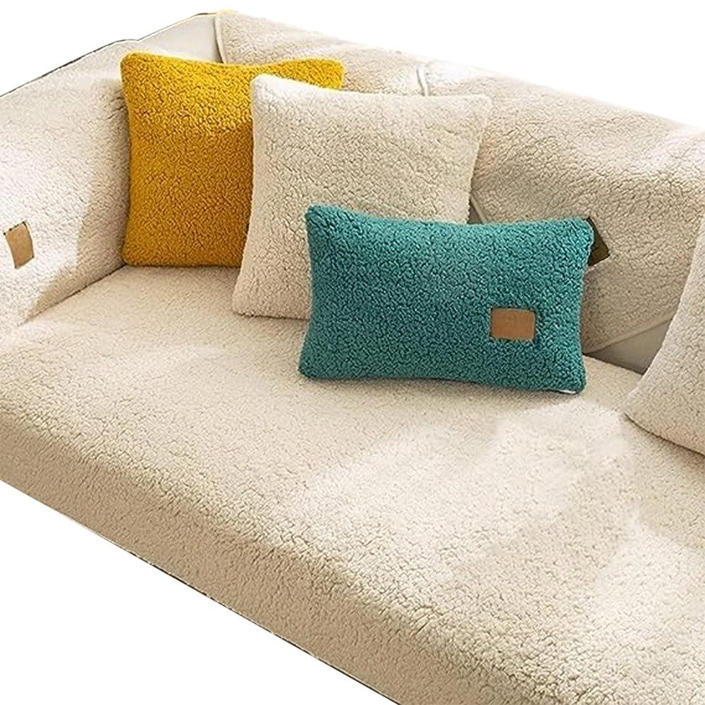 Coonoor Sofaschoner Hussen-Set Hussen-Set Sofa Abdeckung Kissen rutschfest