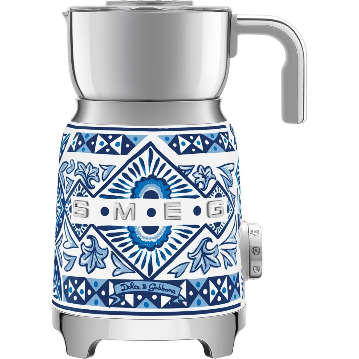 Smeg Milchaufschäumer MFF01DGBEU Dolce&Gabbana Milchaufschäum. Blu