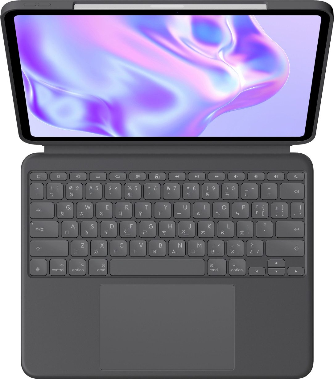 Logitech Combo Touch for iPad Pro 13inch M4 GRAPHITE (CH) Tastatur