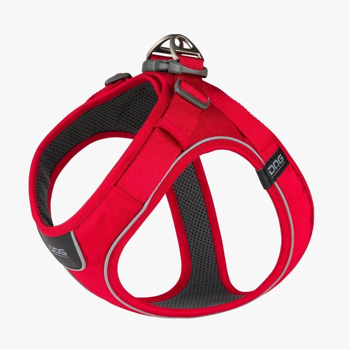 Dog Copenhagen Hunde-Geschirr DOG Copenhagen Comfort Walk Go Harness Classic Red XXS