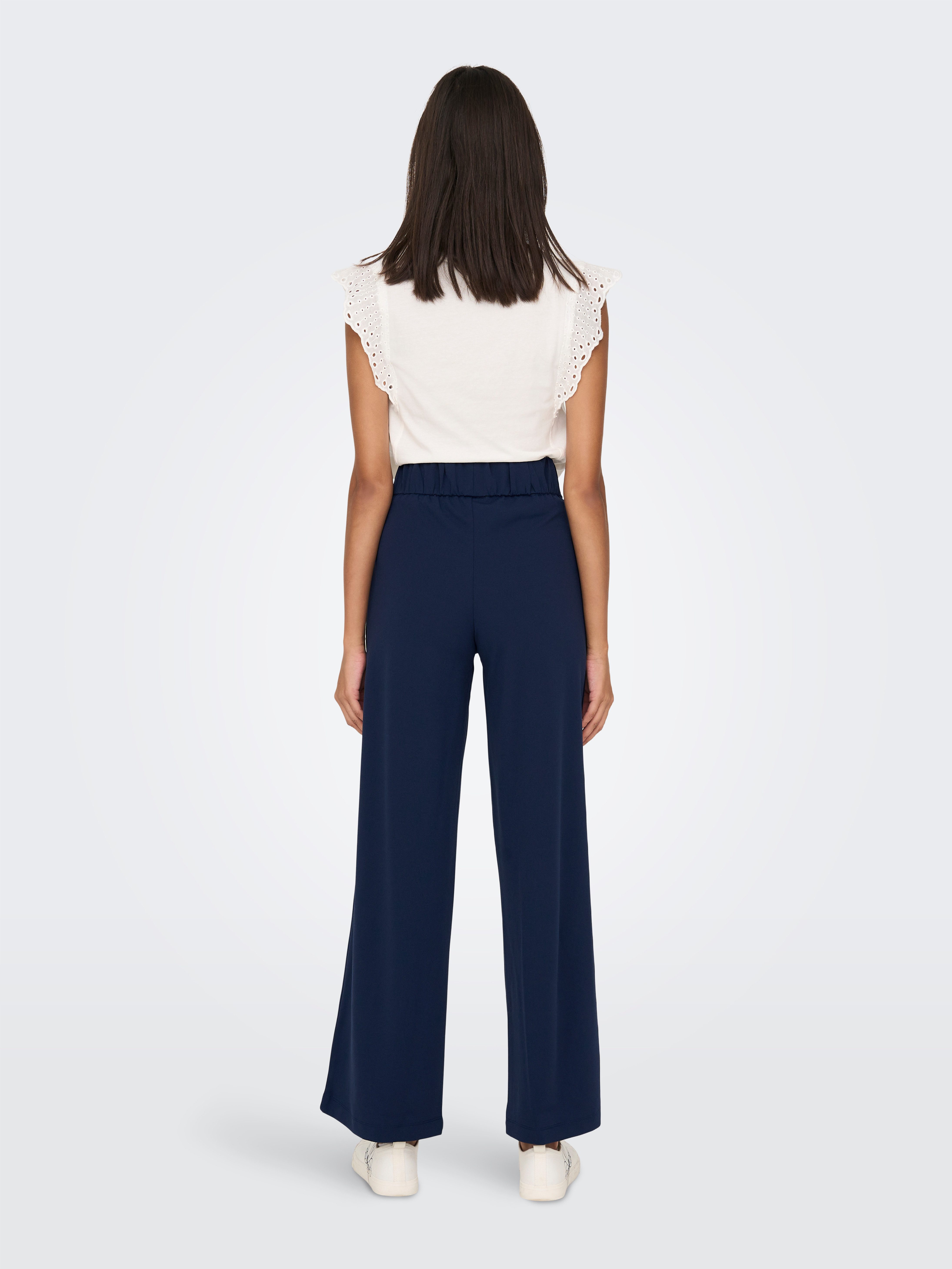 JDY Jerseyhose JDYGEGGO NEW LONG PANT JRS NOOS Materialmix
