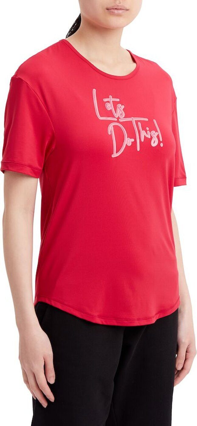 WINE Da.-T-Shirt 288 Janne V RED Kurzarmshirt Energetics W
