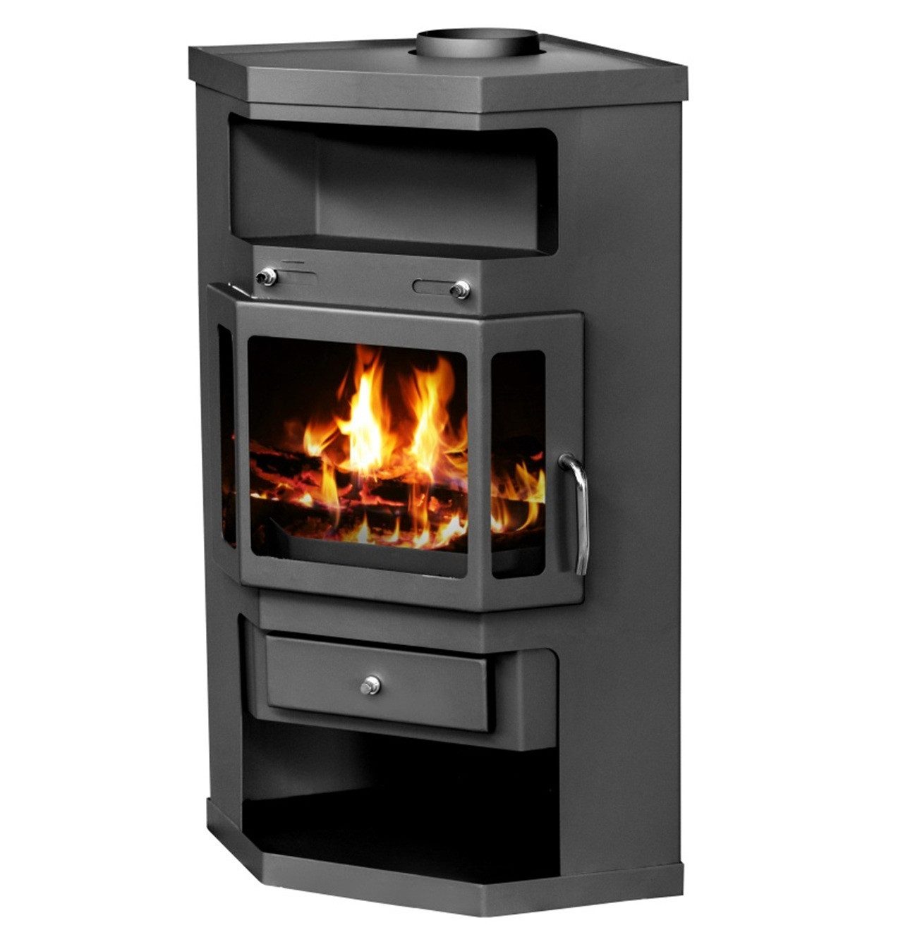Victoria 05 Kaminofen Panama schwarz, 10,3 kW