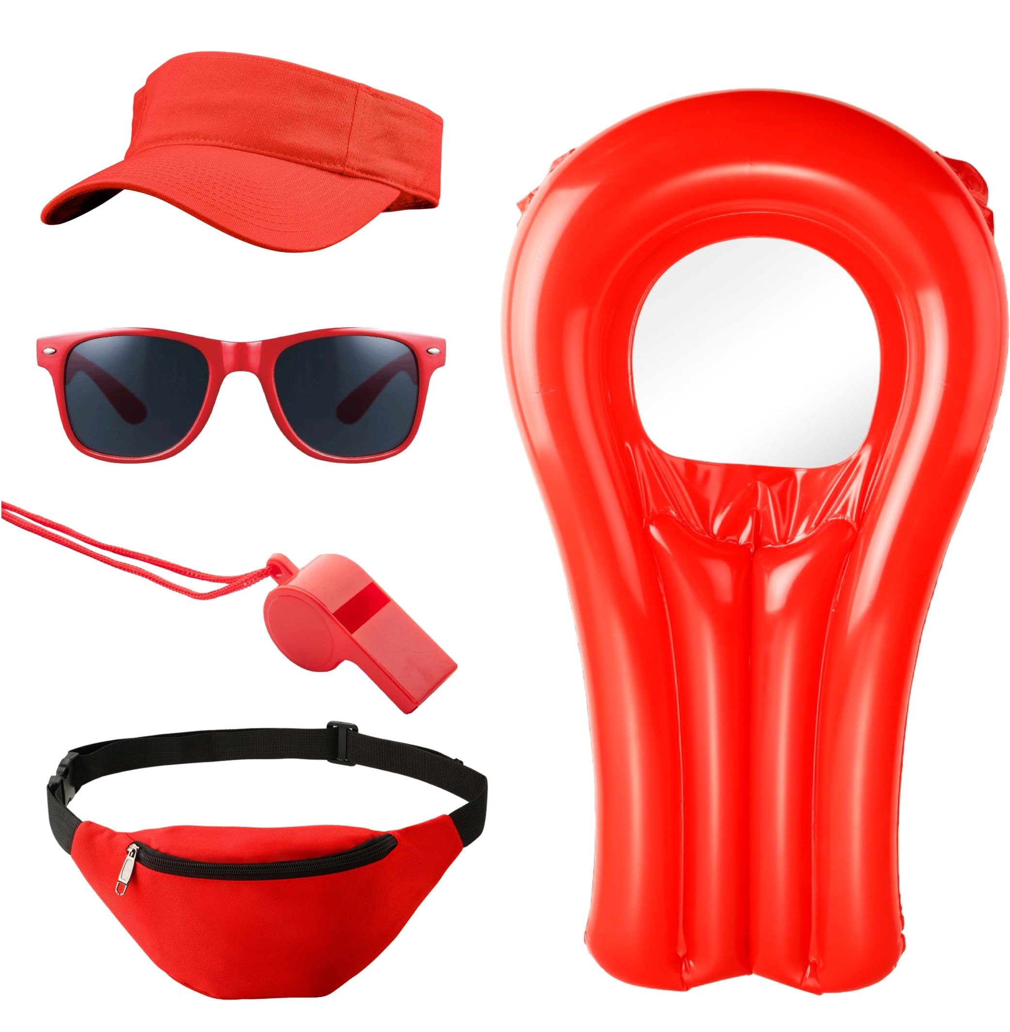 FASCHINFEVER Kostüm Rettungsschwimmer Set – Auffällige Kostüm-Accessoires