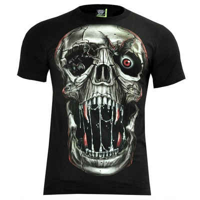 Wilai T-Shirt »Rock Eagle T-Shirt Heavy Metal Biker Tattoo Rocker«