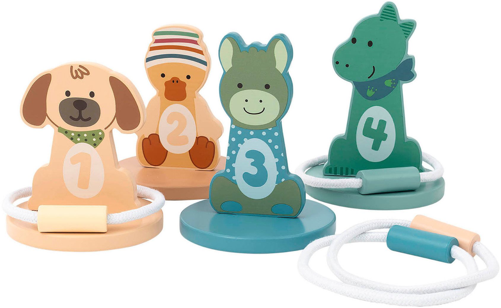 Sterntaler® Spiel Ringwurfspiel Holz, Kinderspiel, FSC® - schützt Wald - weltweit