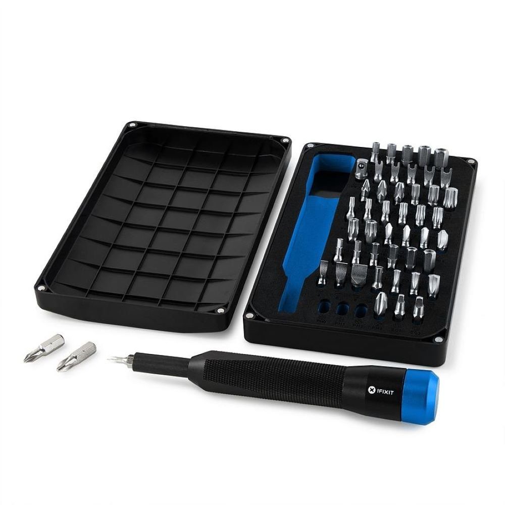 iFixit Bit-Set IFIXIT Mahi Kit, Präzisions Bit Set mit 48 Bits, 1/4 Driver, Präzisions Bit Set, 48-St., 48 Bits