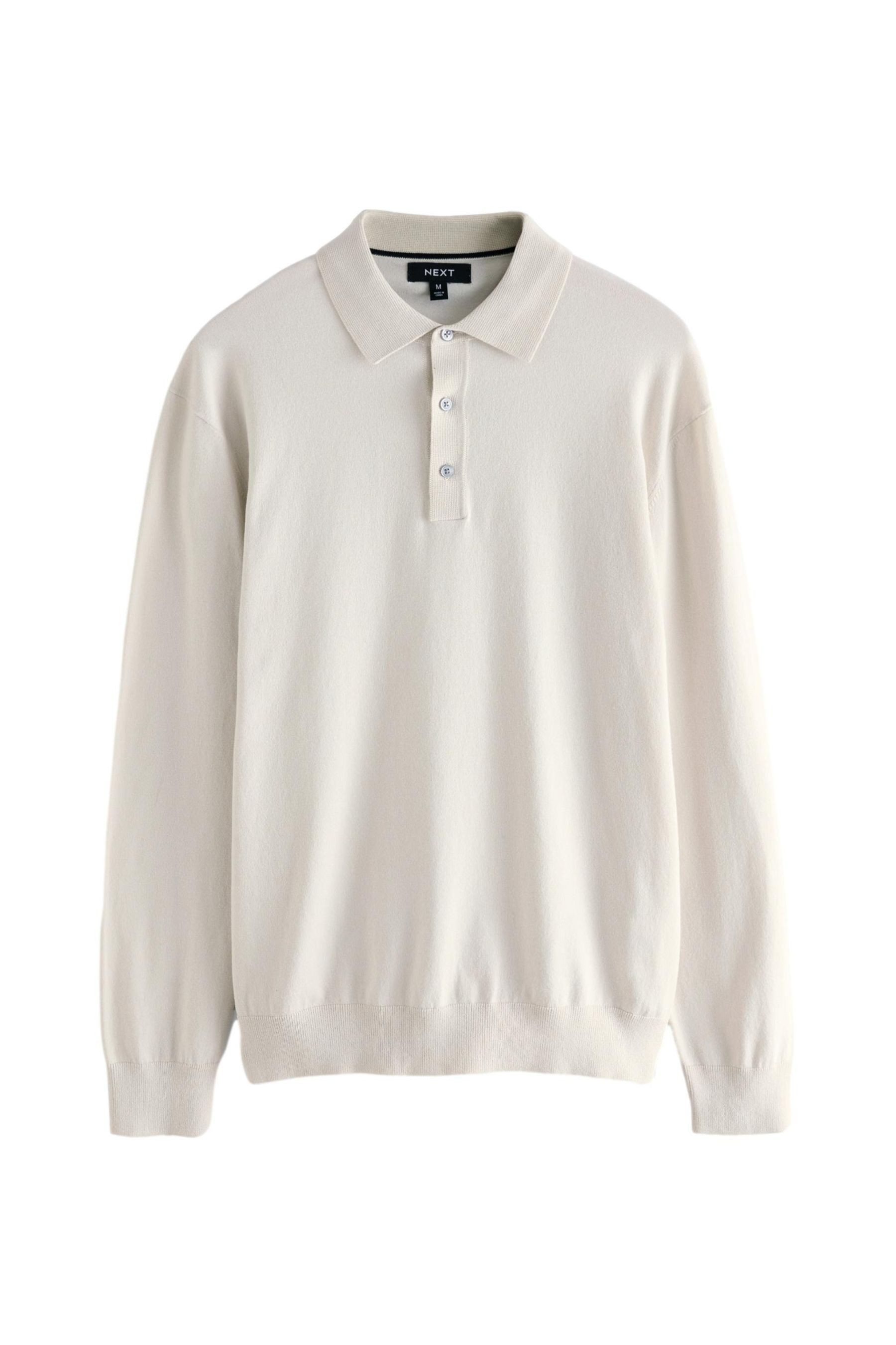 Next Langarm-Poloshirt Langärmeliges Regular Fit Poloshirt günstig online kaufen