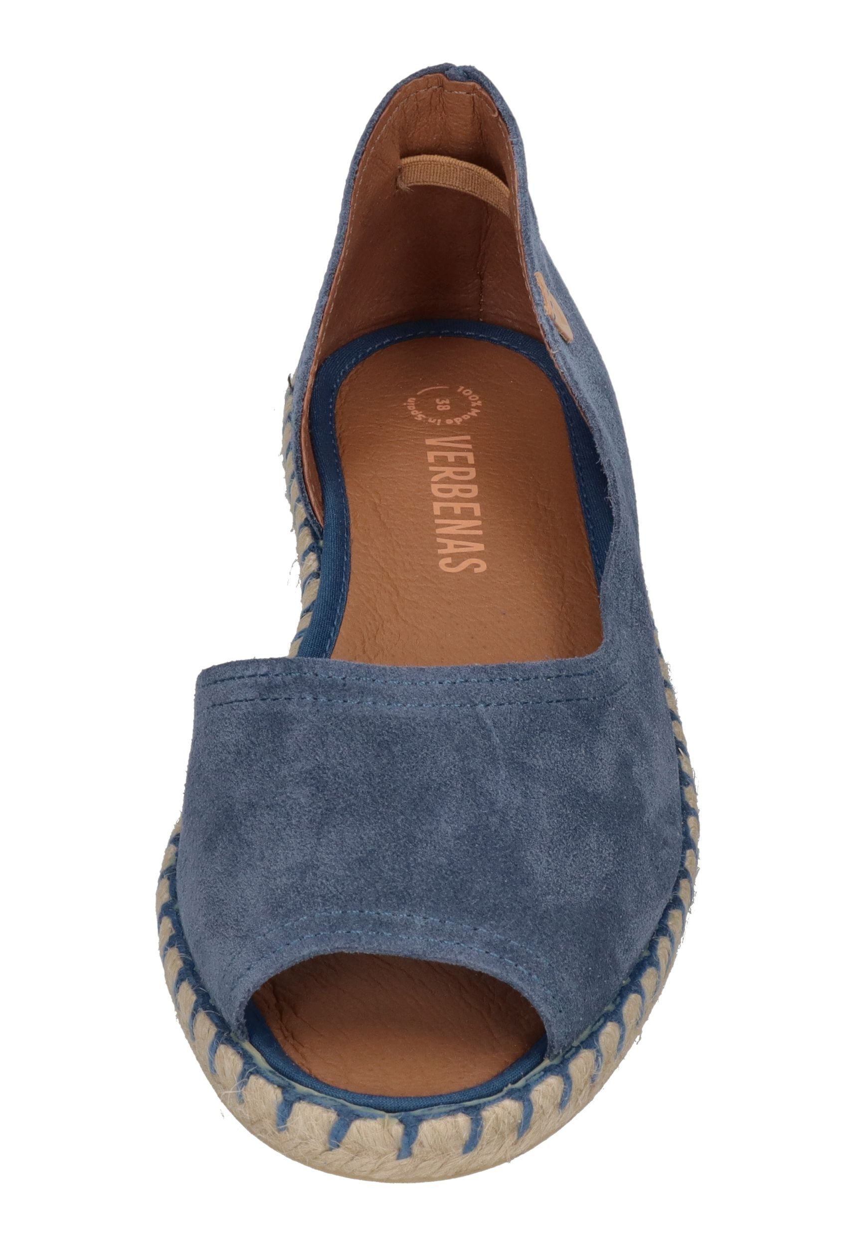 VERBENAS CRUZ Espadrille Serraje Iris