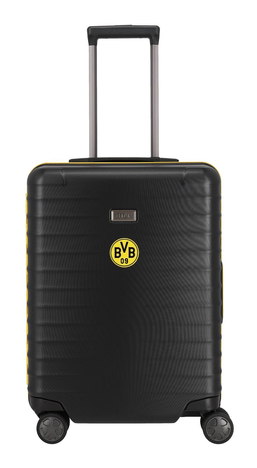 TITAN® Hartschalen-Trolley 4W Trolley BVB, 4 Rollen