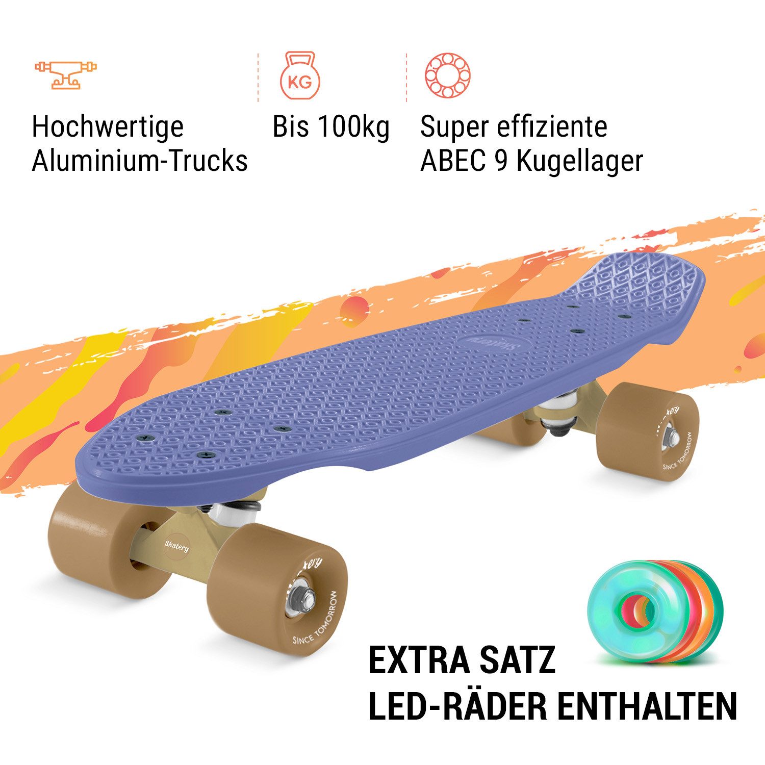 Thumbnail - fun pro Skateboard Mini Cruiser Skateboard