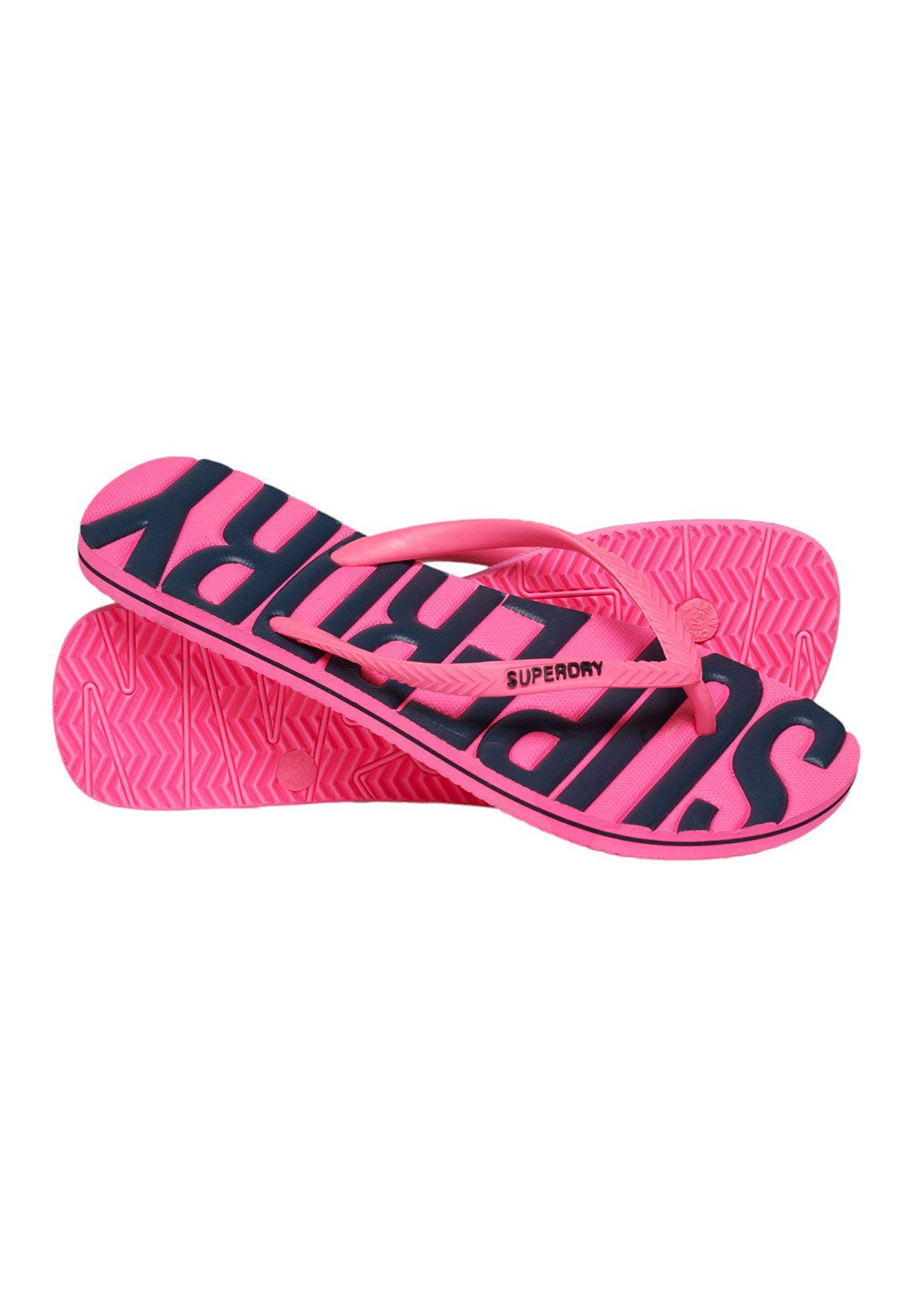 Superdry Superdry Damen Zehentrenner VINTAGE VEGAN Fluro Pink Zehentrenner
