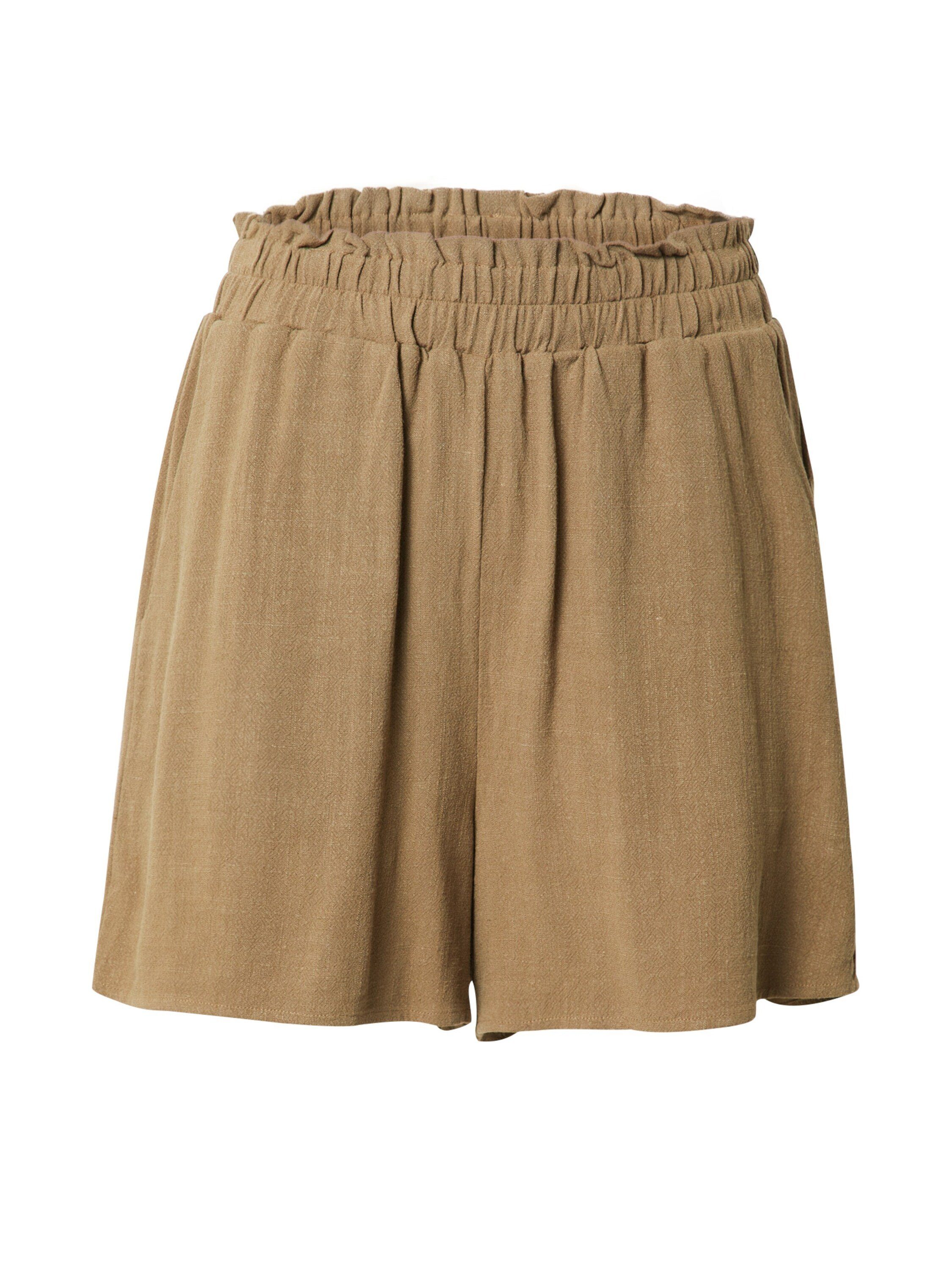 Drapiert/gerafft Shorts Viggi stein (1-tlg) Y.A.S (19) Rüschen,