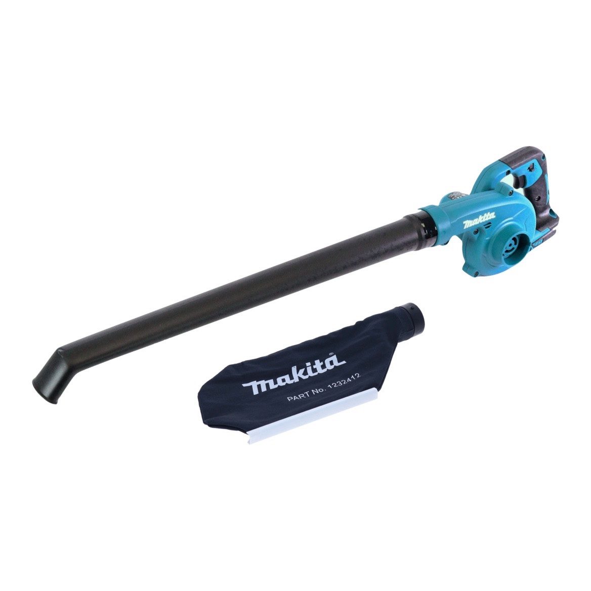 Makita Akku-Laubbläser DUB 186 Z Akku Gebläse Laubbläser 18 V + Fangsack