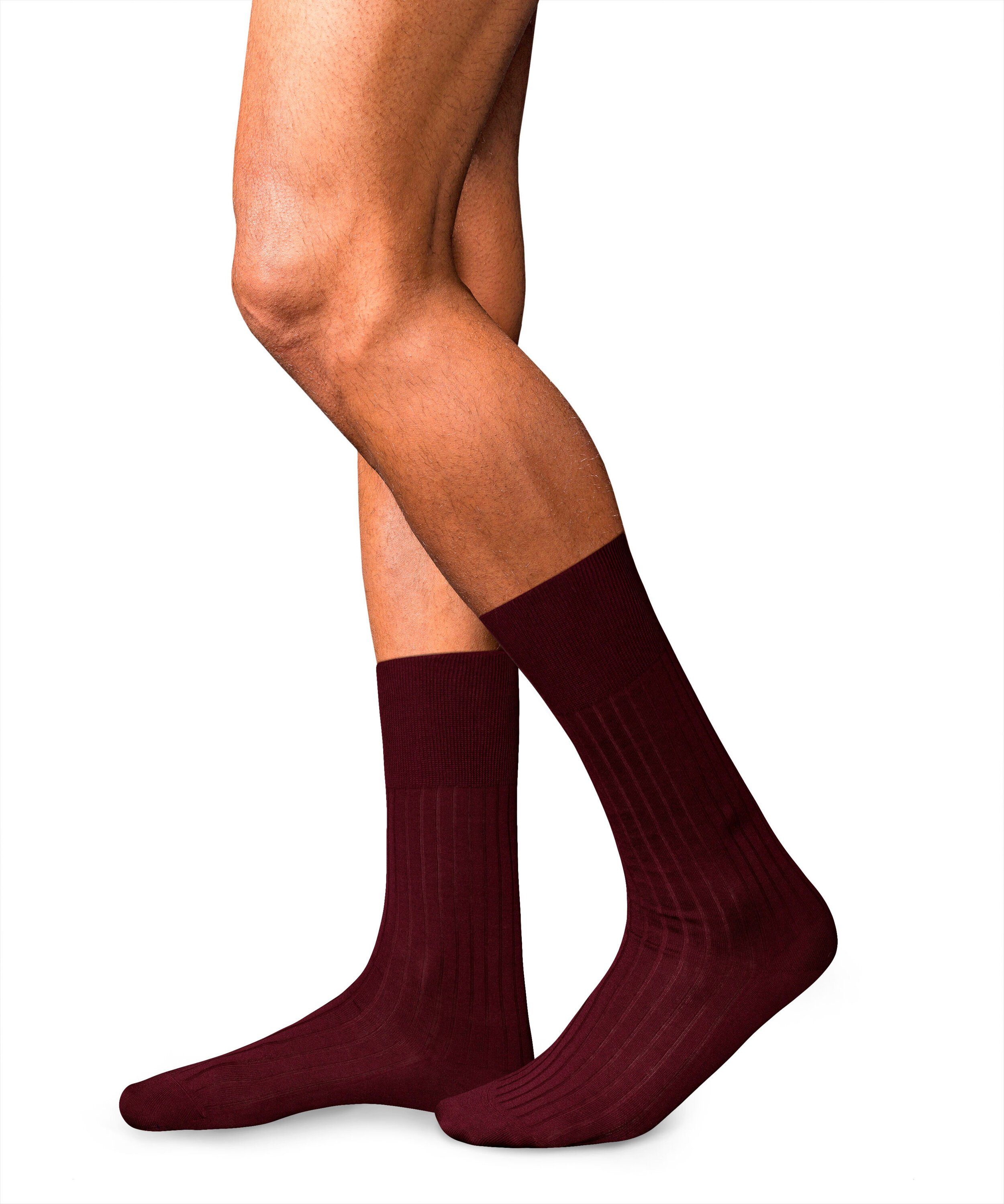 (1-Paar) Piuma Finest FALKE (8596) 13 barolo No. Socken Cotton