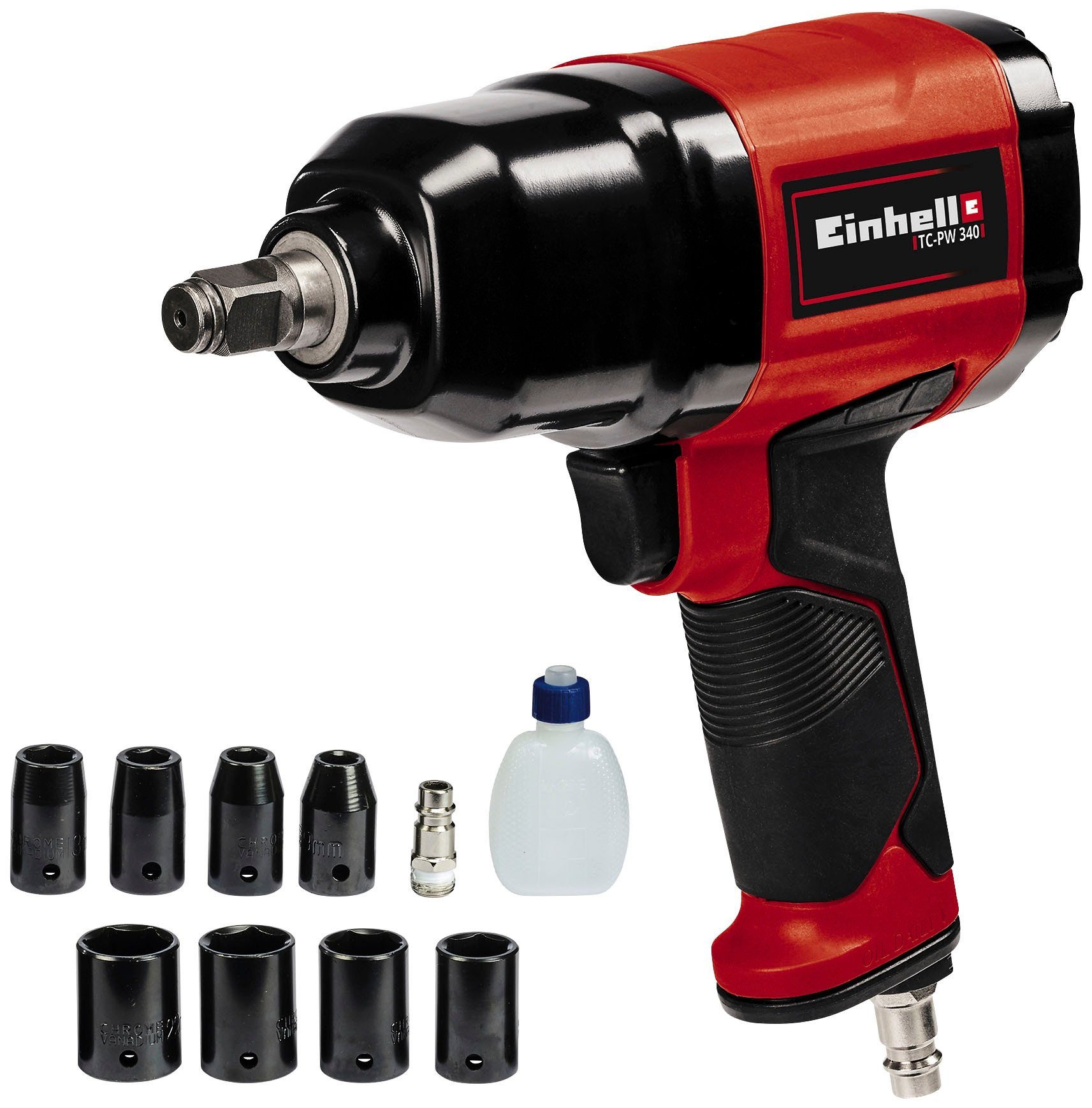 Einhell Druckluft-Schlagschrauber TC-PW 340, 7500 U/min, 340 Nm günstig online kaufen