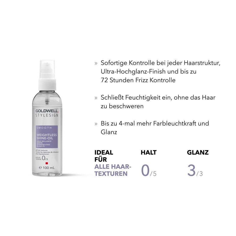 Goldwell Haarpflege-Spray Goldwell StyleSign Weightless Shine Oil 100 ml