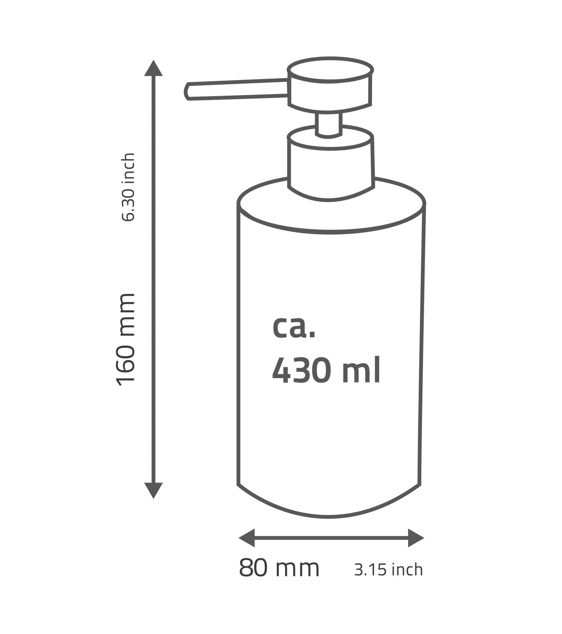 Ridder Brick, weiß 430 ml Seifenspender