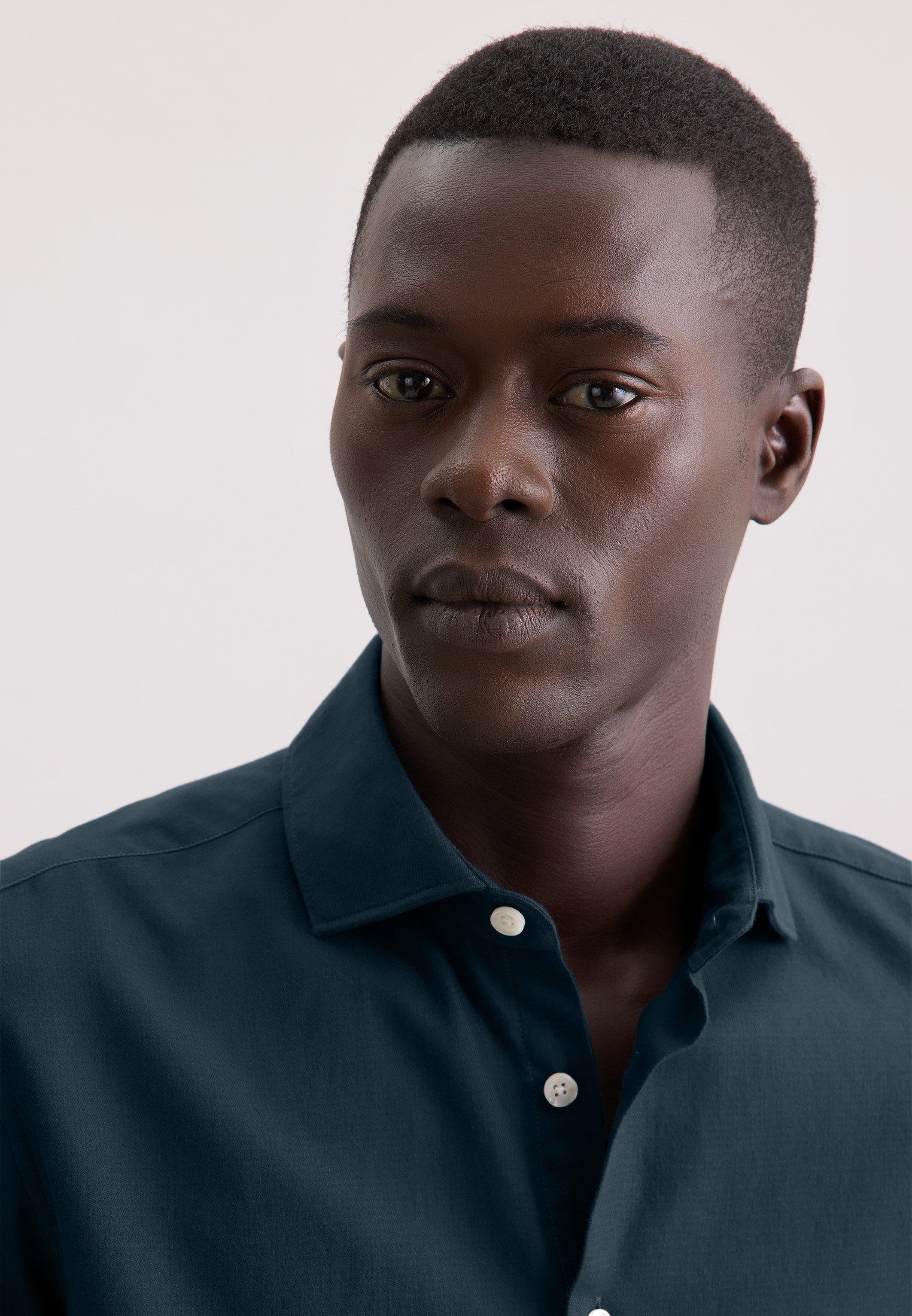 seidensticker Flanellhemd Slim 1/1 Kentkragen Pepita