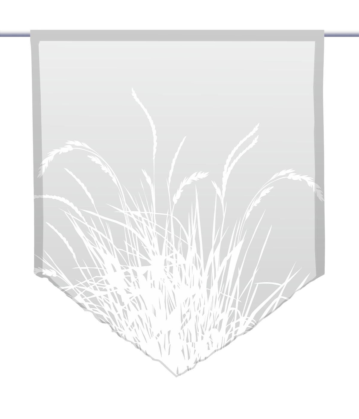 gardinen-for-life Scheibengardine Reed 24 lichtgrau - günstig online kaufen