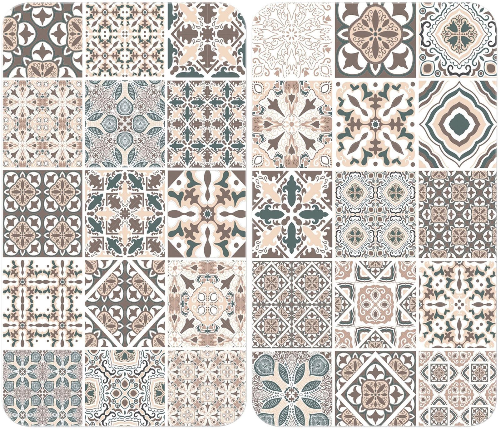 Herd-Abdeckplatte Universal Modell Kachel