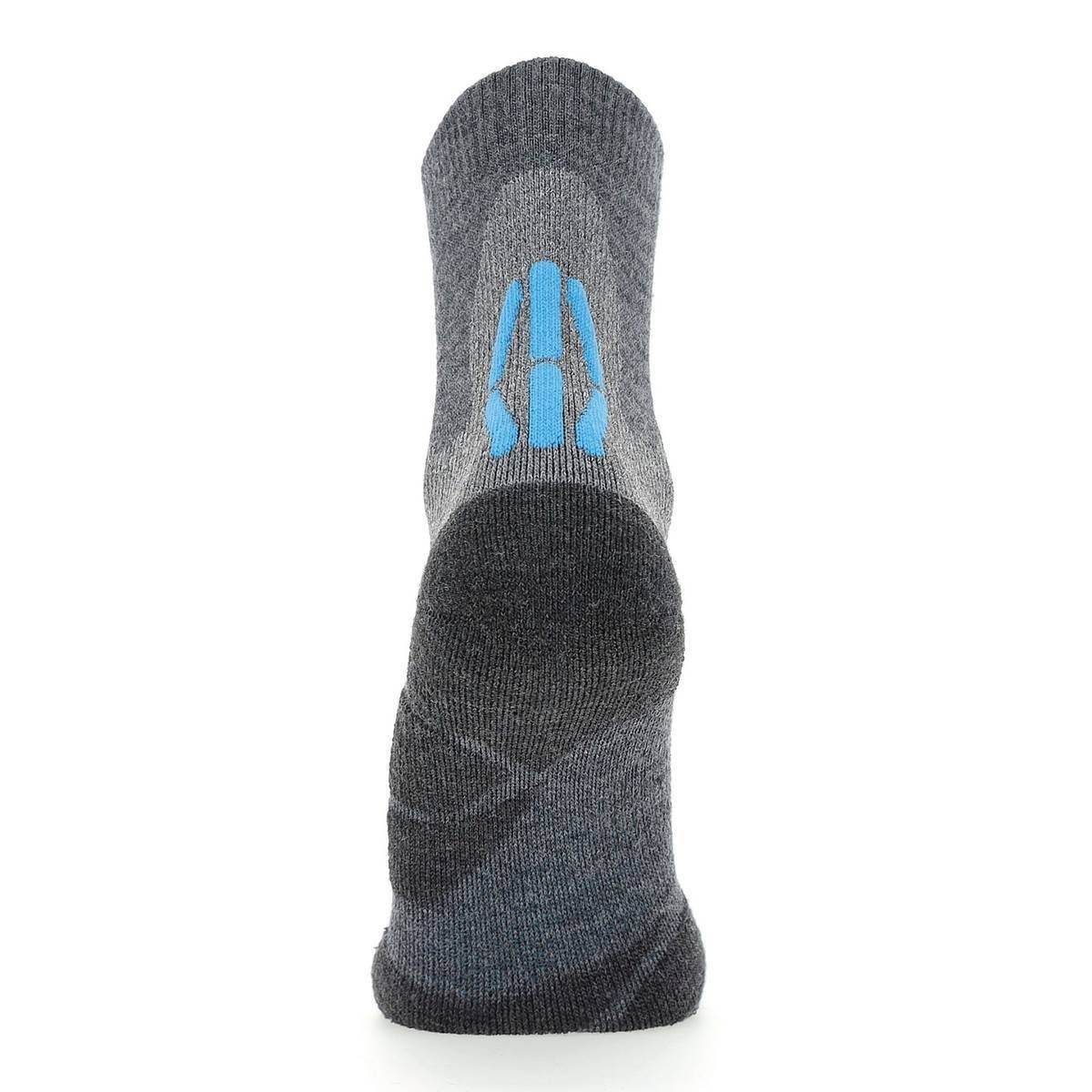- UYN Trekking Damen Grey 2IN Mid Merino Socken Socks - Sportsocken Turquoise