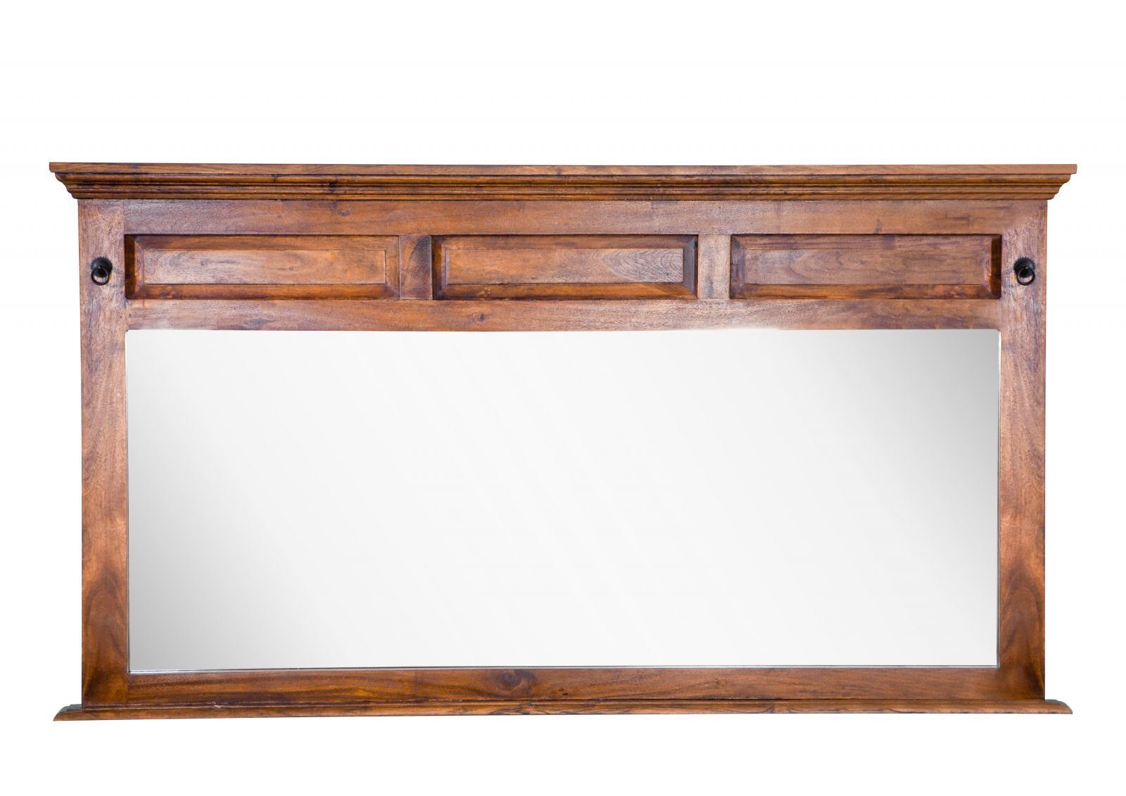 Massivmoebel24 Spiegel (1-St., Spiegel Akazie 160x7x87 honig  lackiert OXFORD #0405), Spiegel Akazie 160x7x87 honig  lackiert OXFORD #0405
