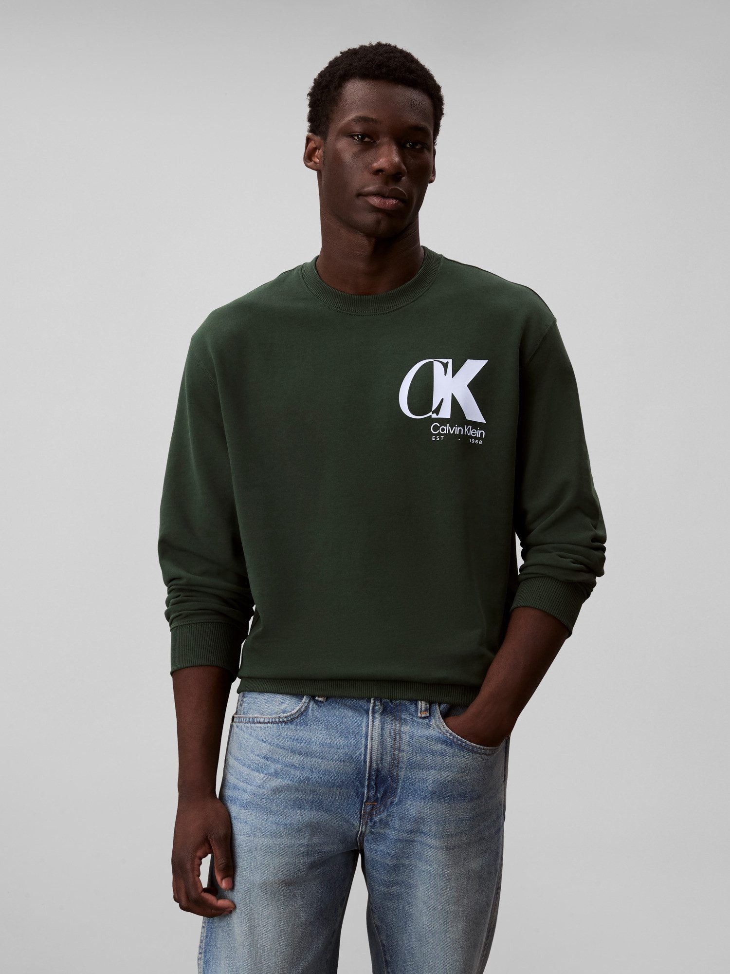 Calvin Klein Sweatshirt LS EU 350TERRY günstig online kaufen