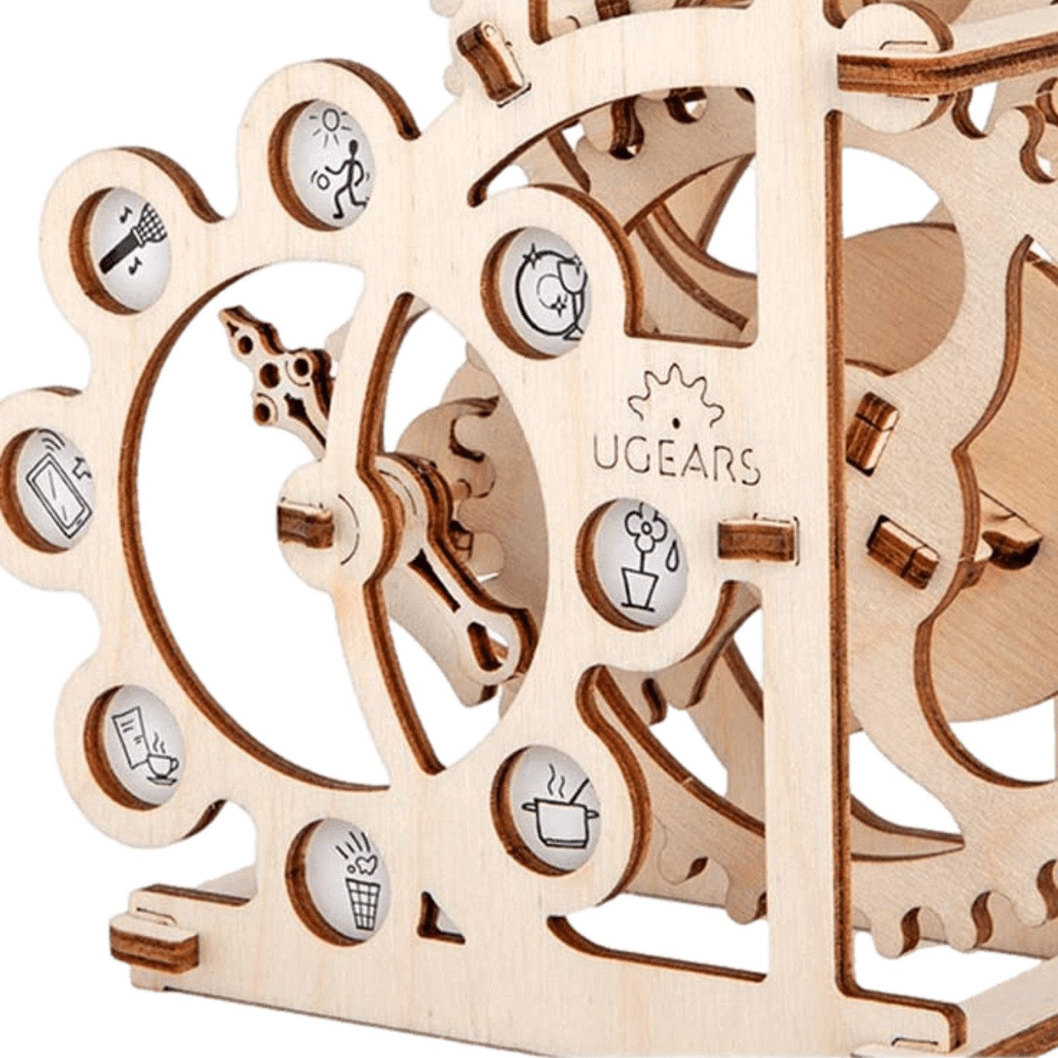 UGEARS Puzzle Ugears Dynamometer Mechanisches Holzpuzzle, 48 Puzzleteile