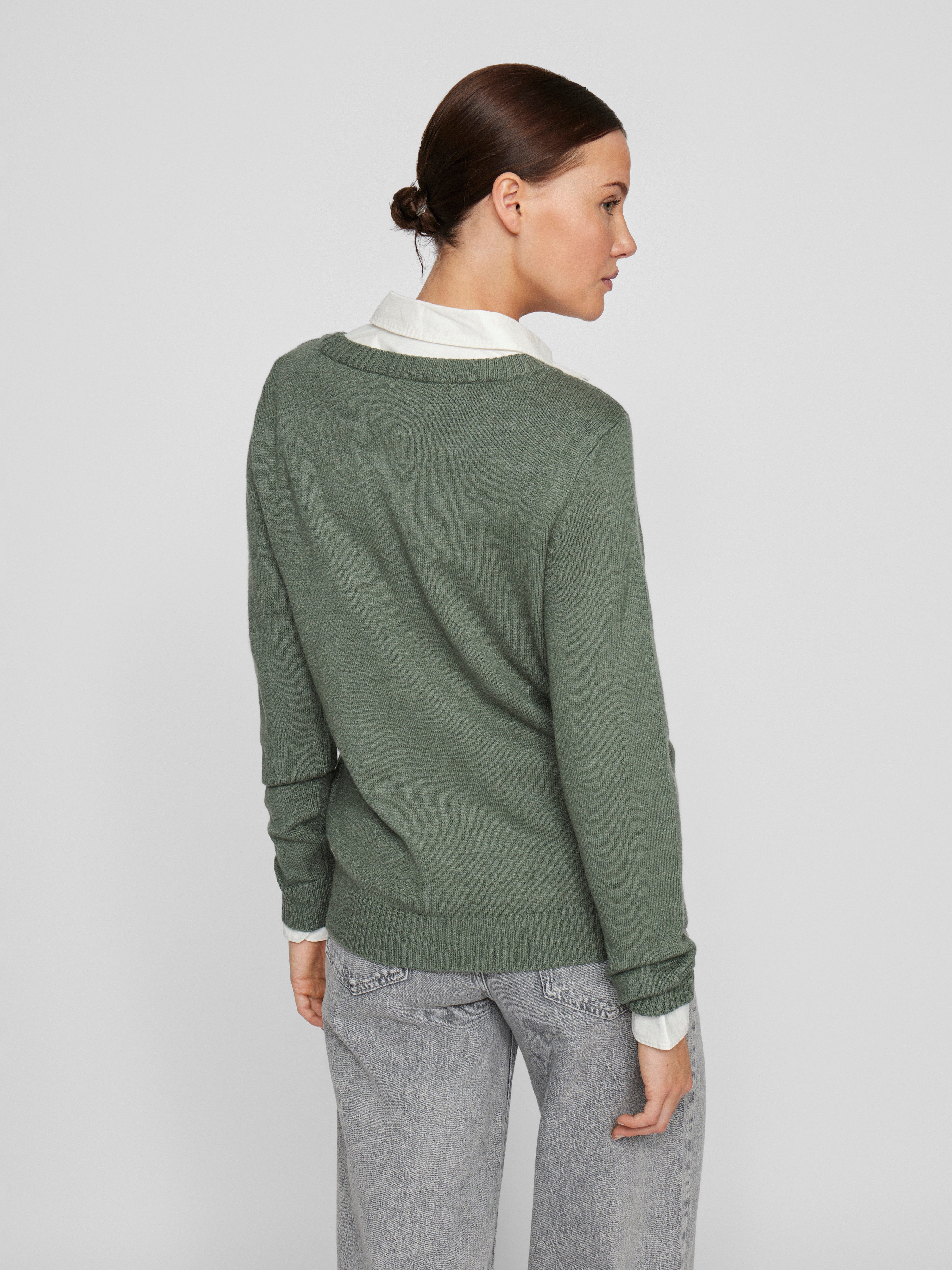 Vila Rundhalspullover VIRIL O-NECK L/S KNIT günstig online kaufen