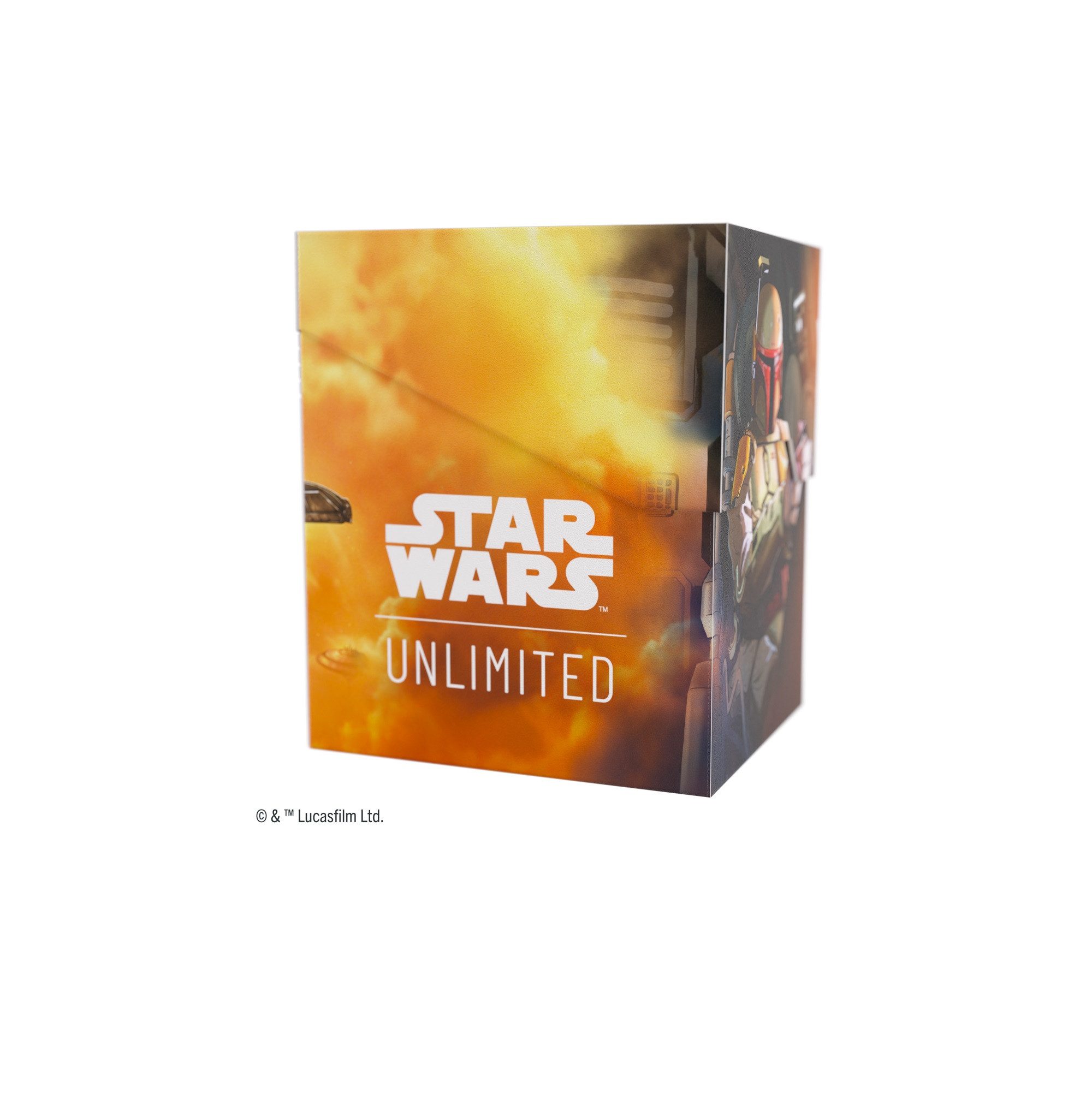 Gamegenic Sammelkarte SWU Soft Crate - Boba Fett / Fett's Firespray